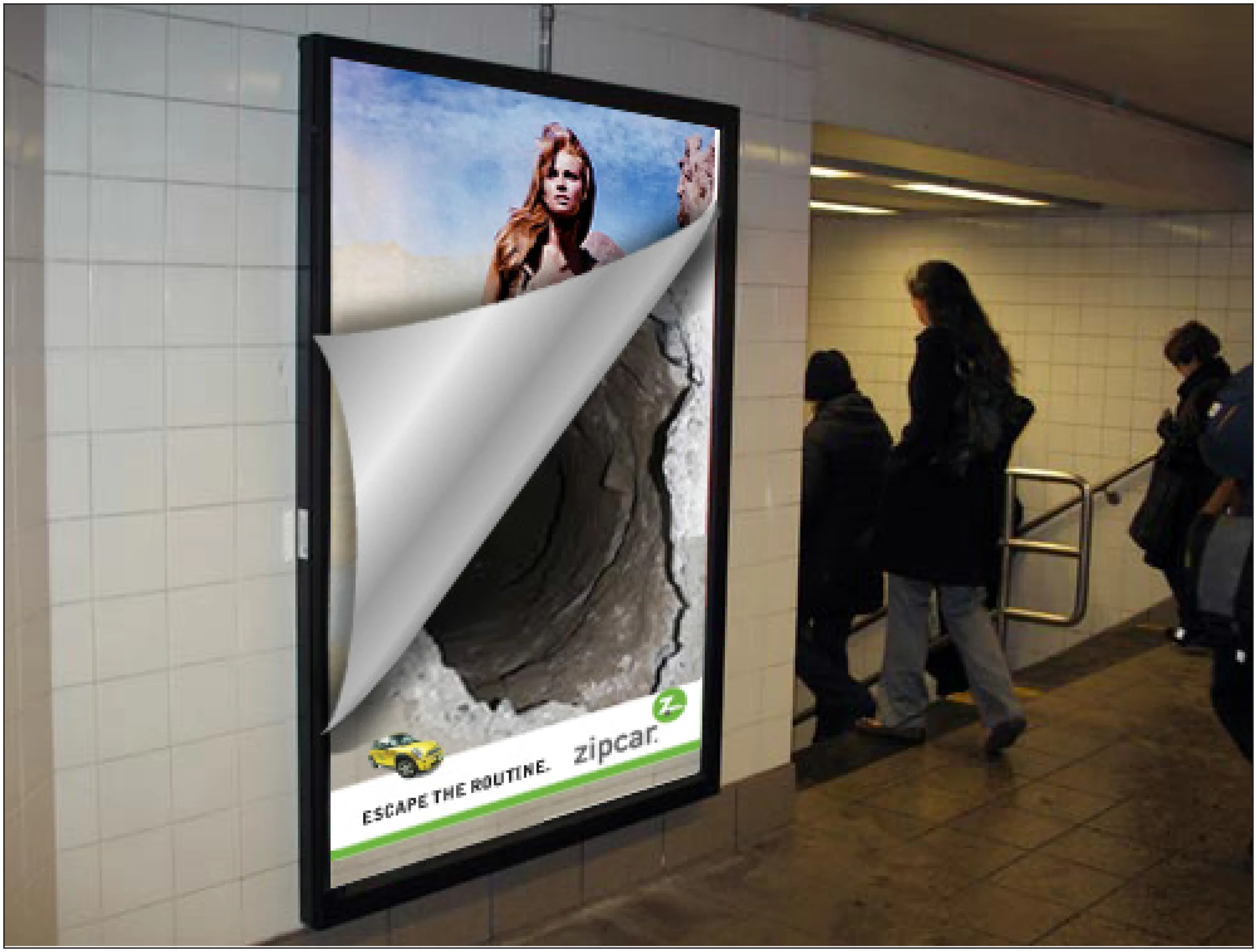 Zipcar subway poster idea