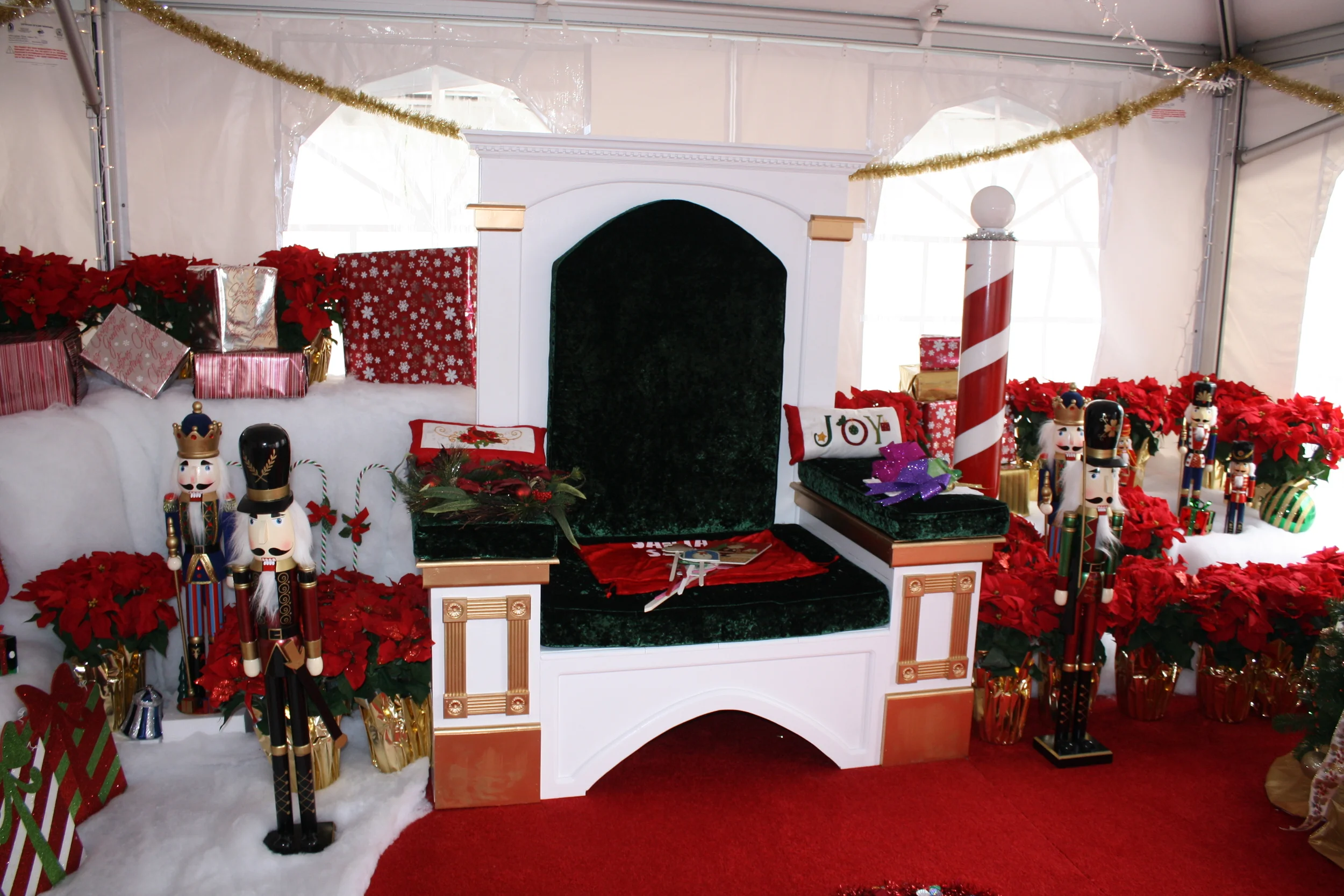 Santa in the Gardens
