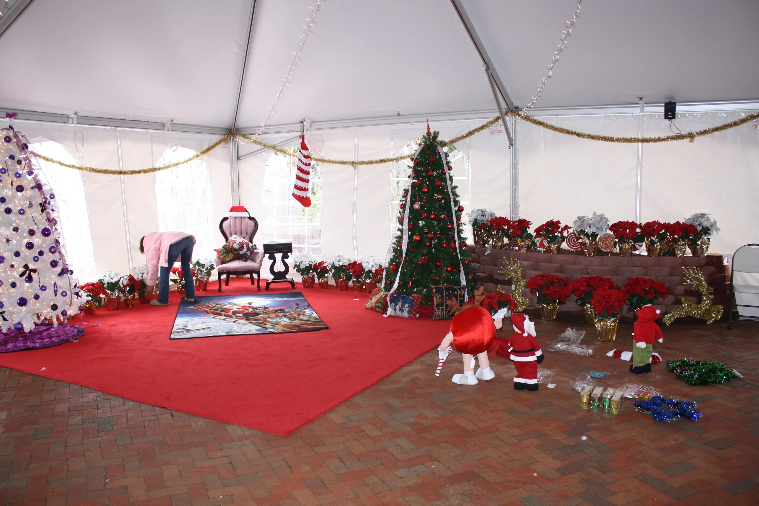 Santa in the Gardens