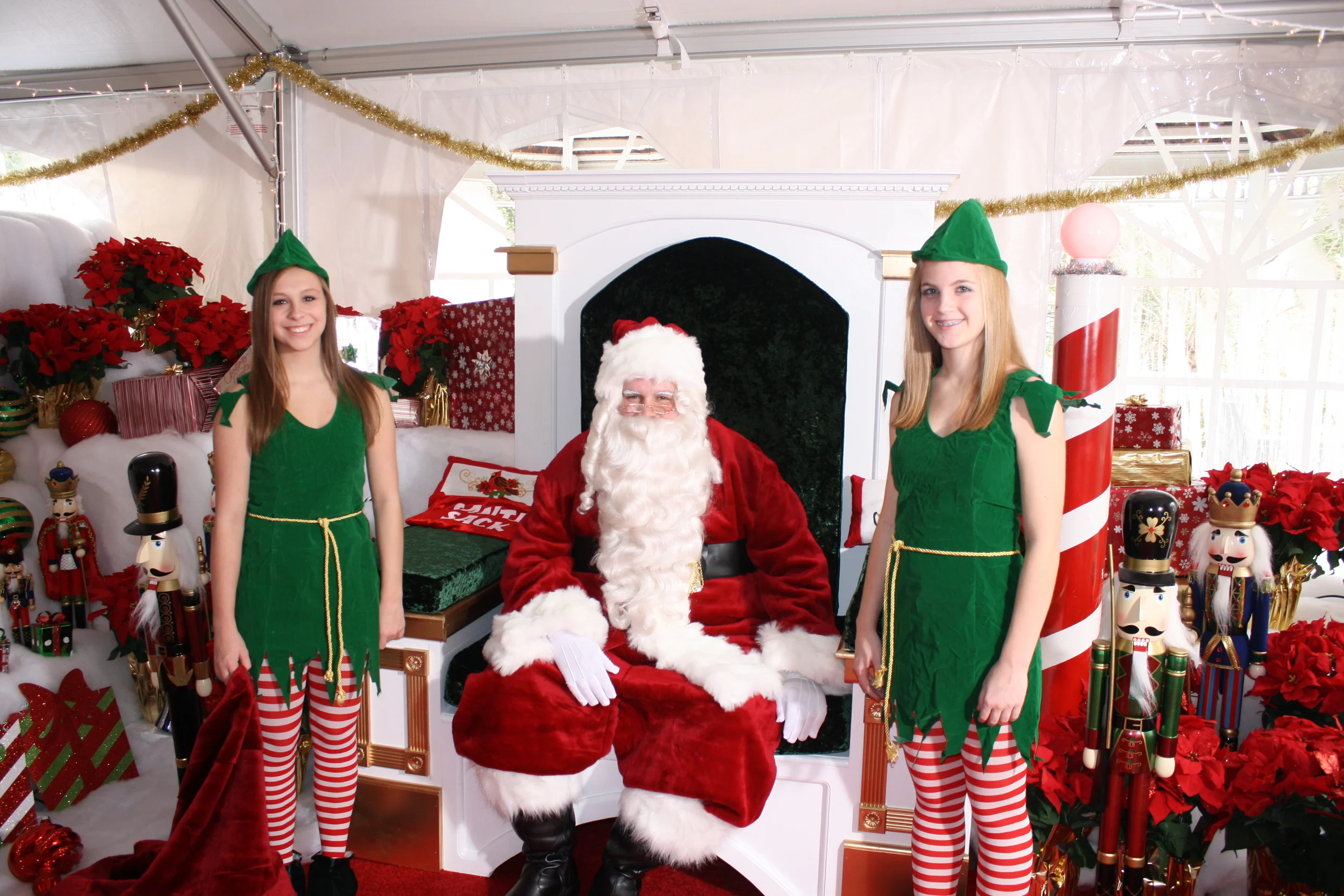 Santa in the Gardens