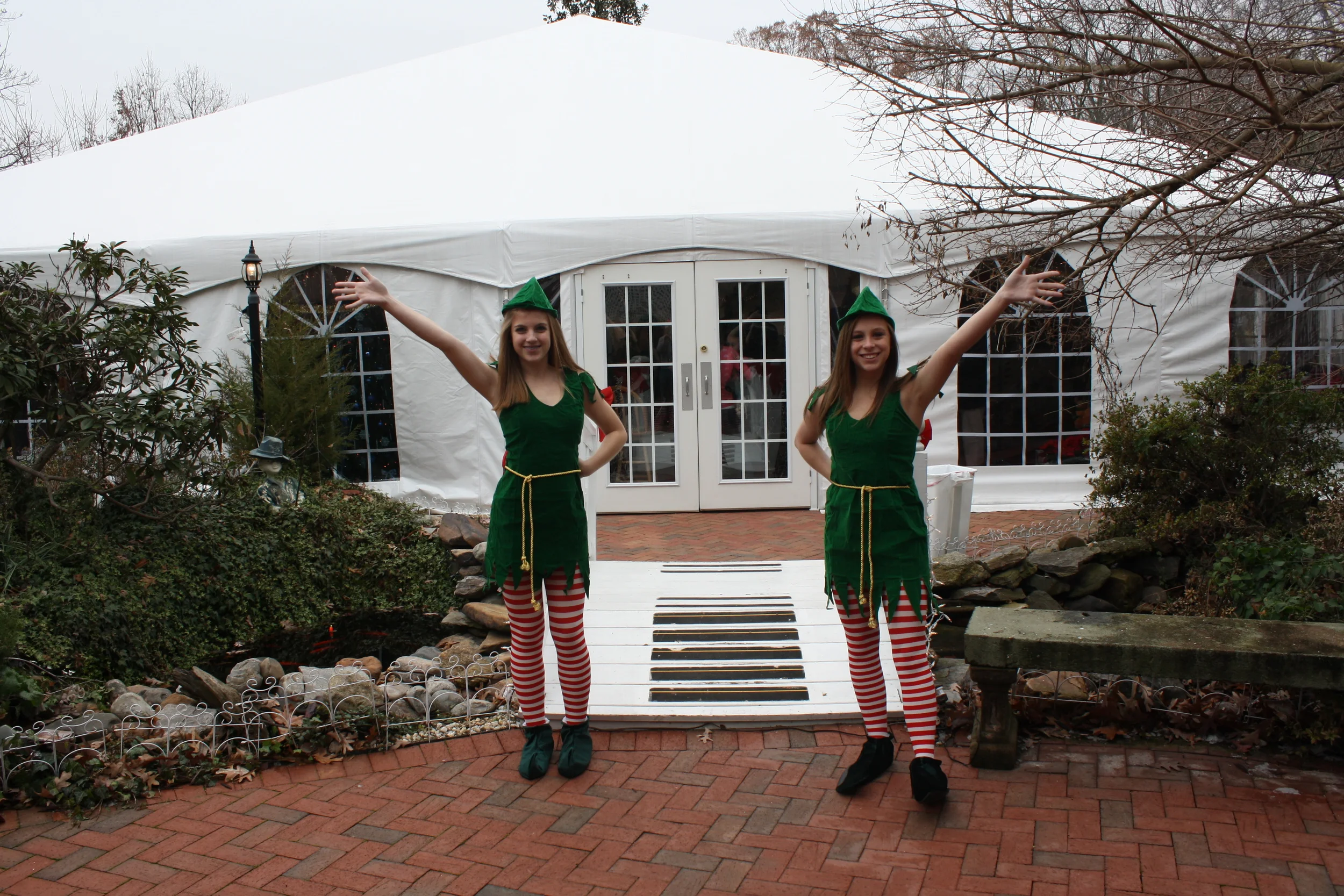Santa in the Gardens