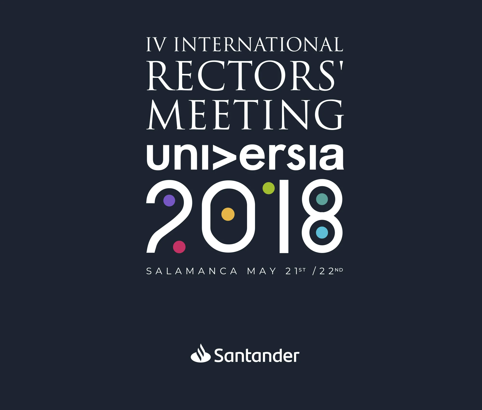  IV International Rectors' Meeting Universia 2018