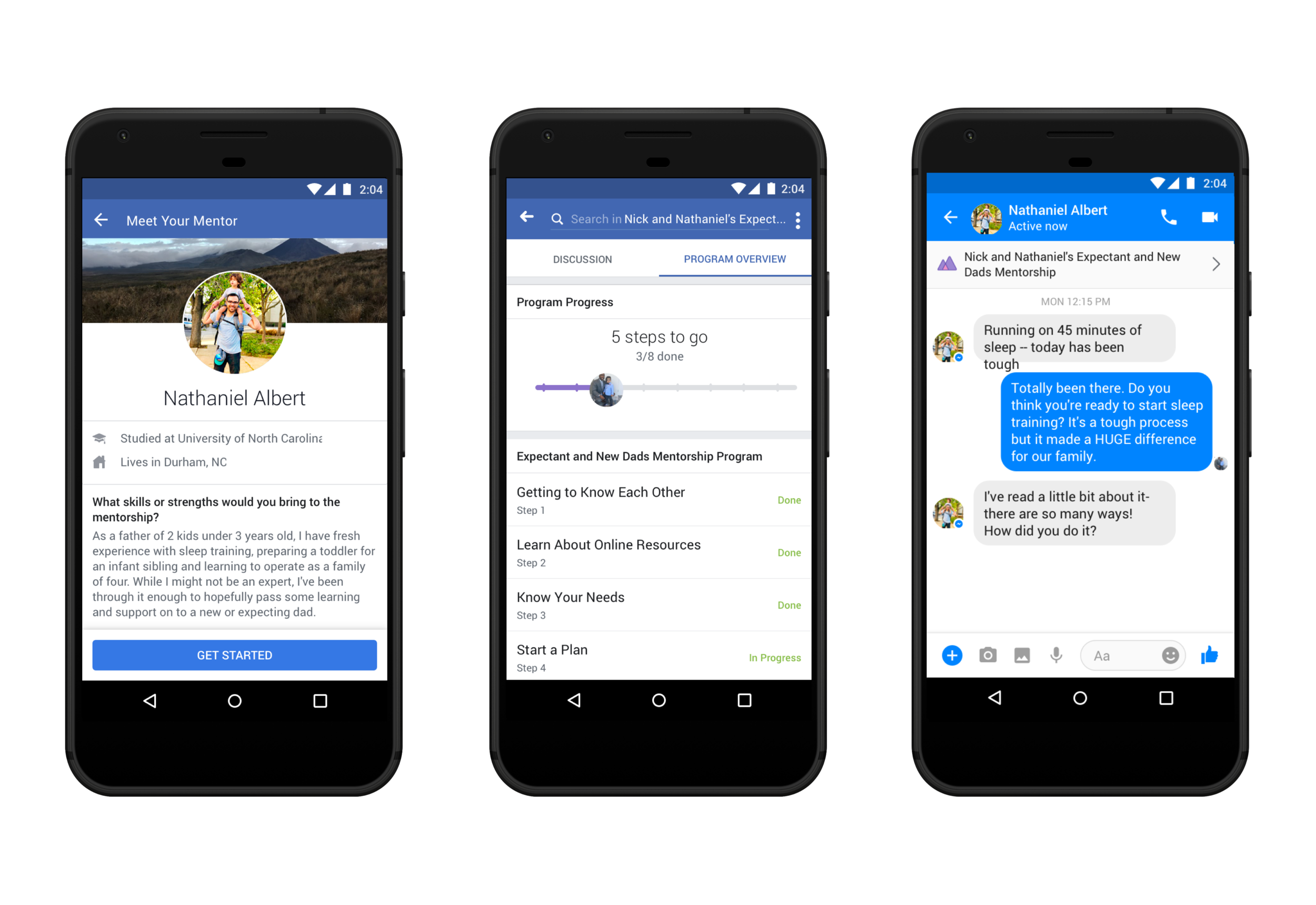 Mentorship for Groups on Facebook.