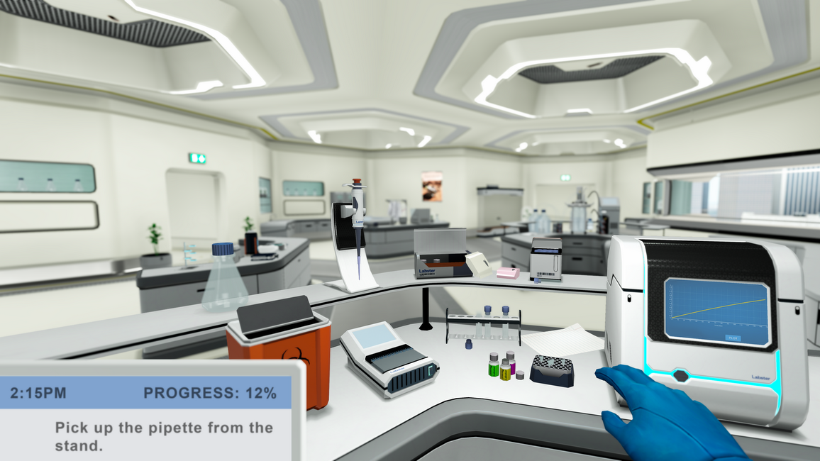 In these virtual labs, students can perform activities such as examining organisms under a microscope, sequencing DNA or visiting exoplanets. - Images: Google