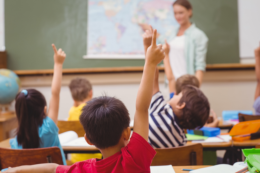 OECD report highlights a gender gap in education; most of teachers at the primary level are women; however, most of the teachers at the tertiary level are men. - Image: Bigstock