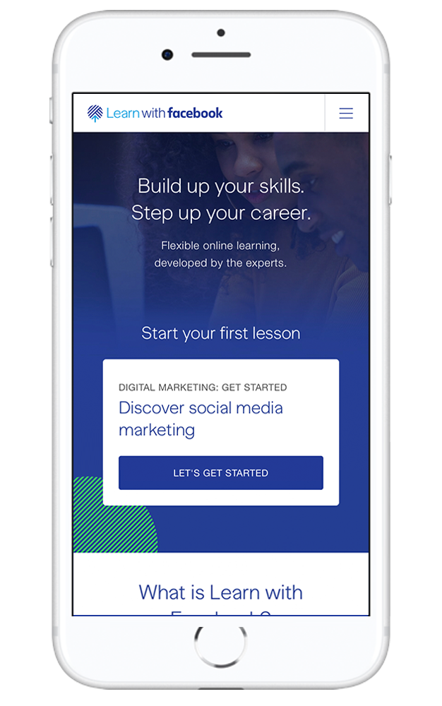 Learn with Facebook platform