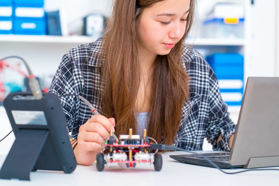 student under a competency-based education program