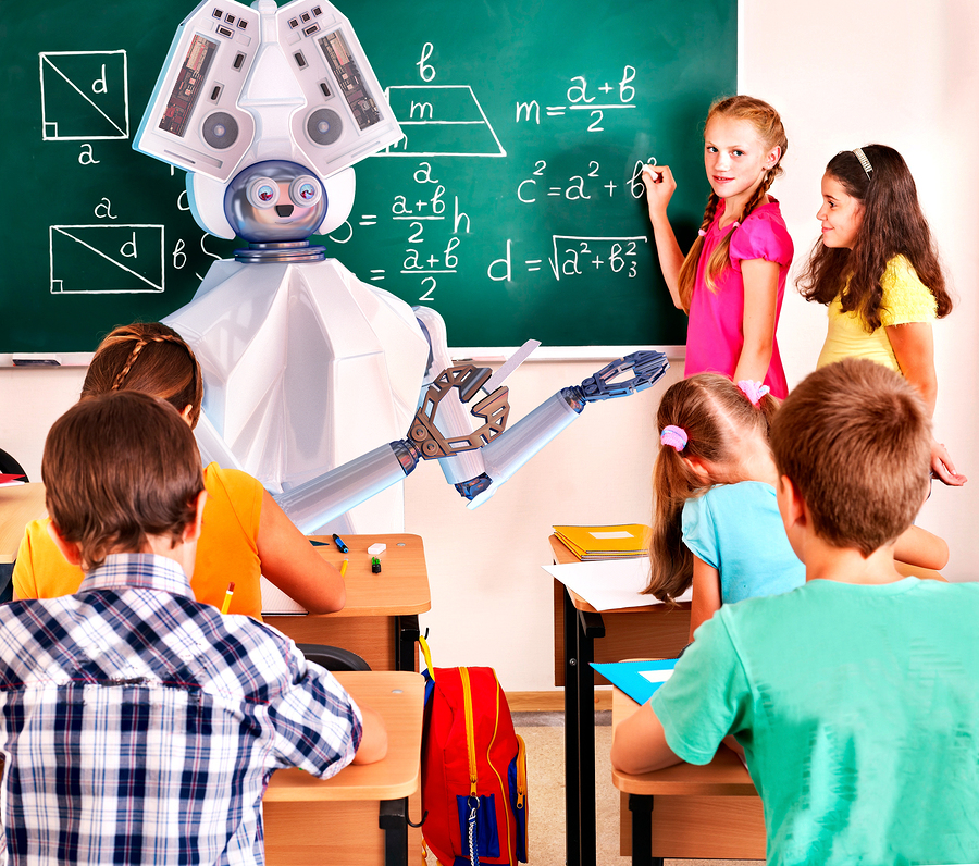 Century Tech, a British startup that offers an artificial intelligence platform for education, signed an agreement with 700 Belgian schools. The goal? Personalized education for all. - Photo: Bigstock