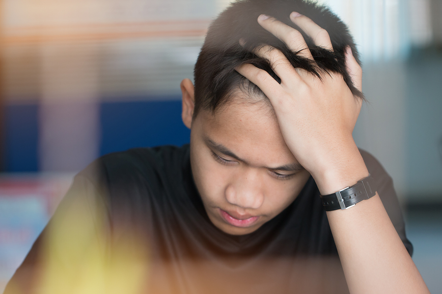 Seven out of ten teens today see anxiety and depression as a significant problem, not only for themselves but also for their peers, according to Pew Research Center. - Photo: Bigstock