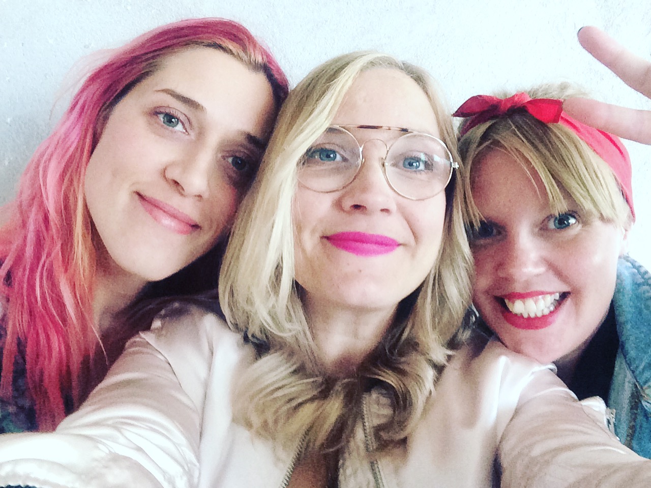 The Hyper Island Dream Team: Nina Sandström, Jenny Theolin and Johanna Nordin