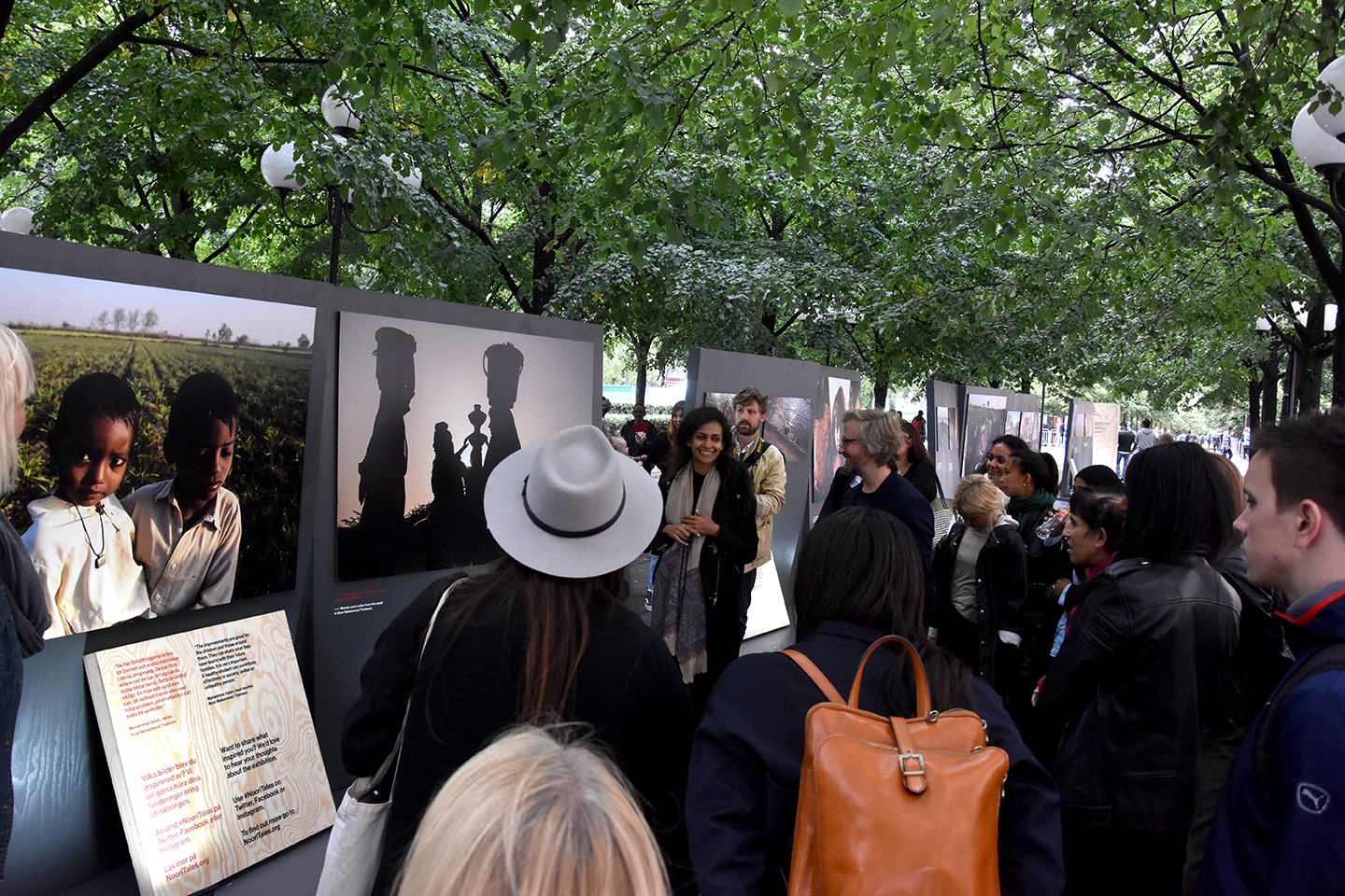 From the private view in the park. More photos below. 