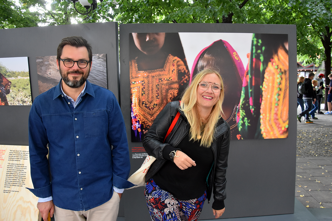 The design duo Jenny Theolin & Dan Bull
