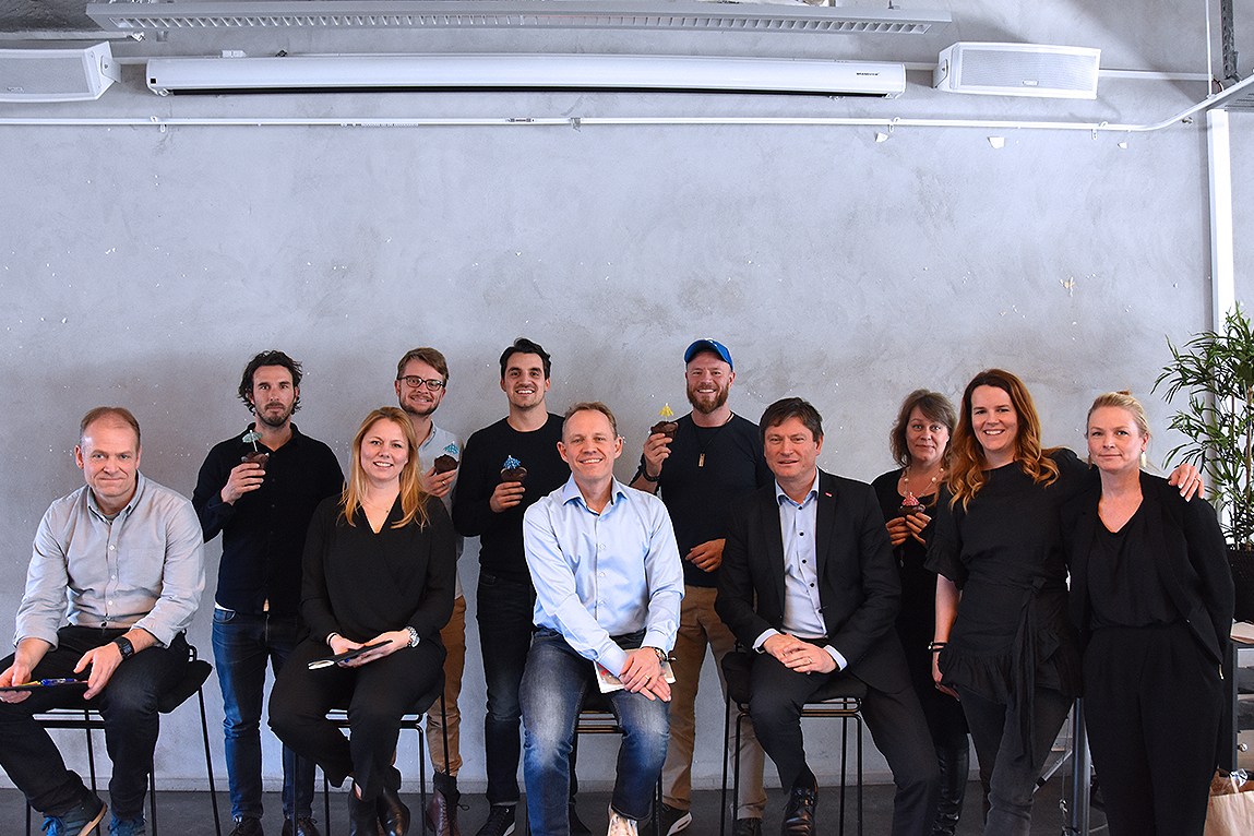 The Judges, Stina – and the winning team