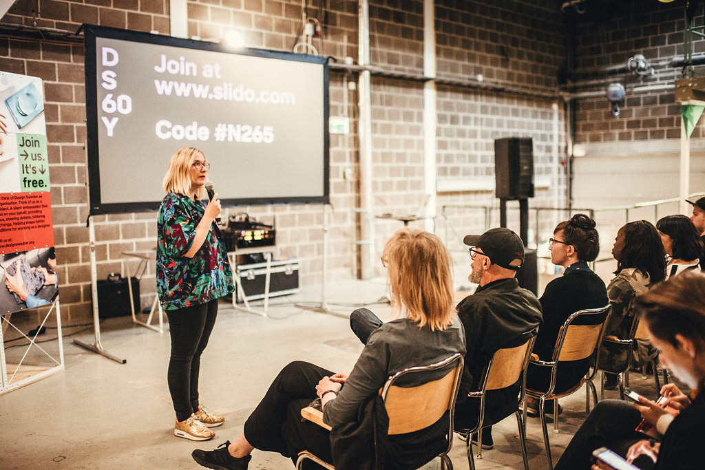 Jenny Theolin Vice Chairman of Design Sweden Moderator / Host