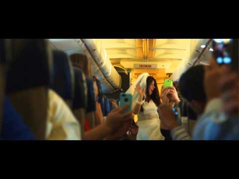 Surprise Inflight Wedding #NonstopLove