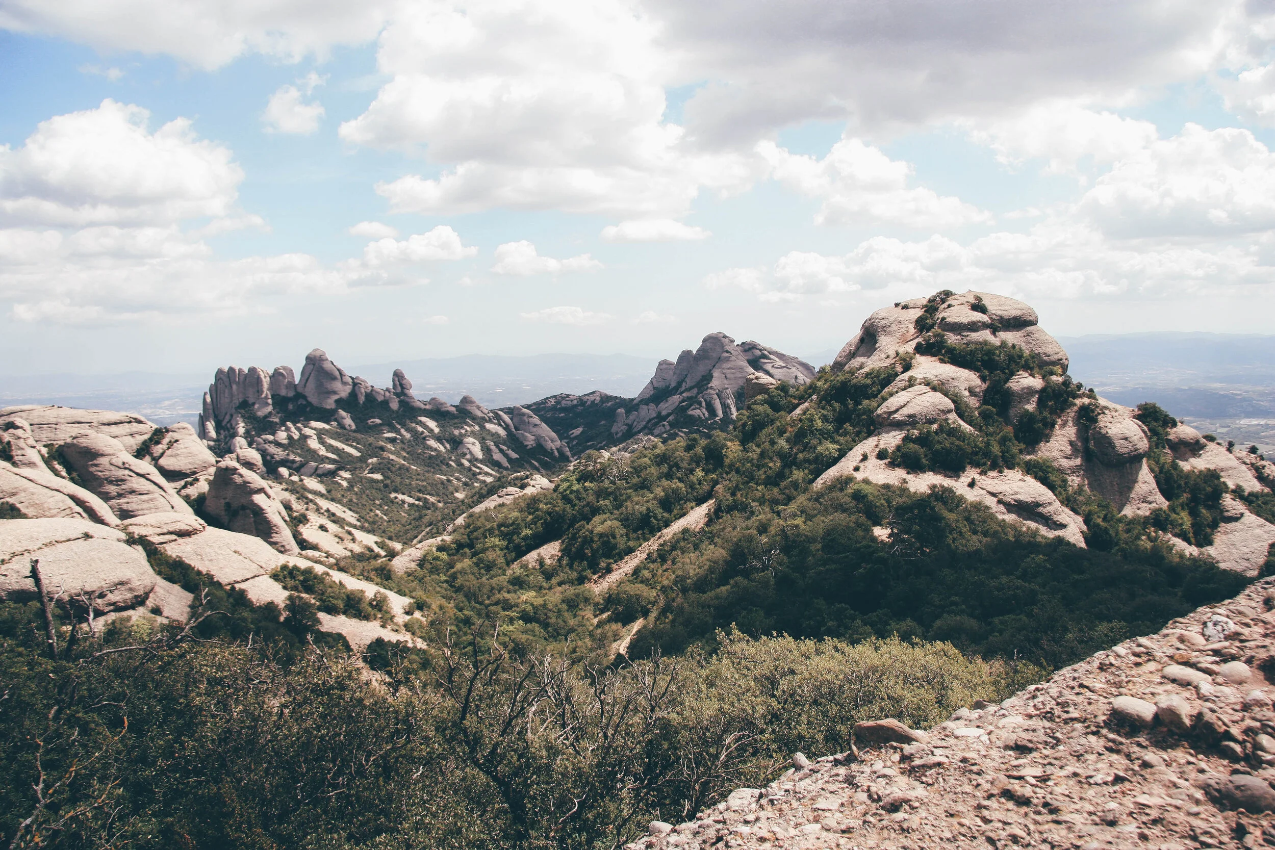 Montserrat Monastery to Sant Jeroni Hike