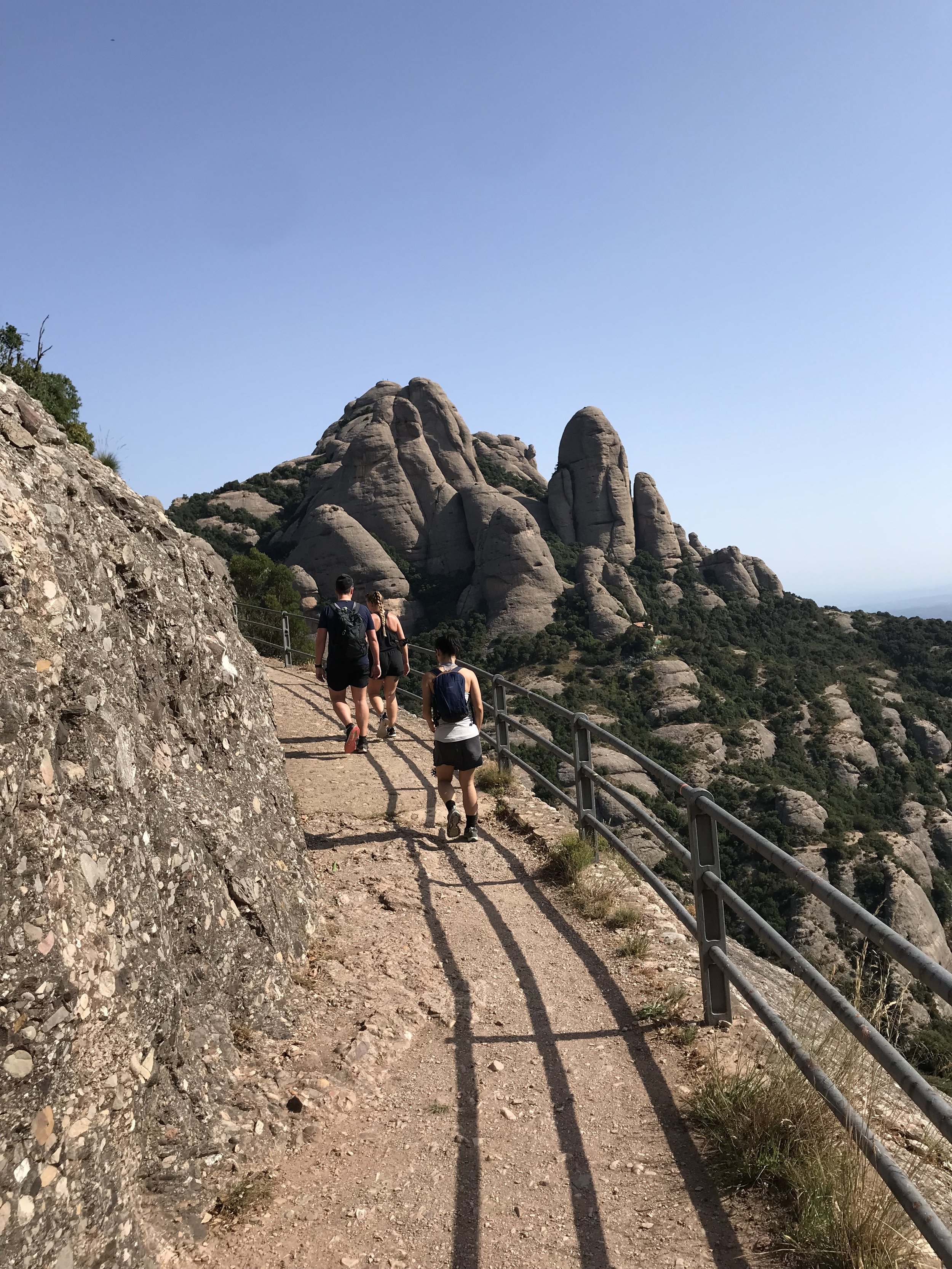 Hiking Day Tour Montserrat to Top Sant Jeroni