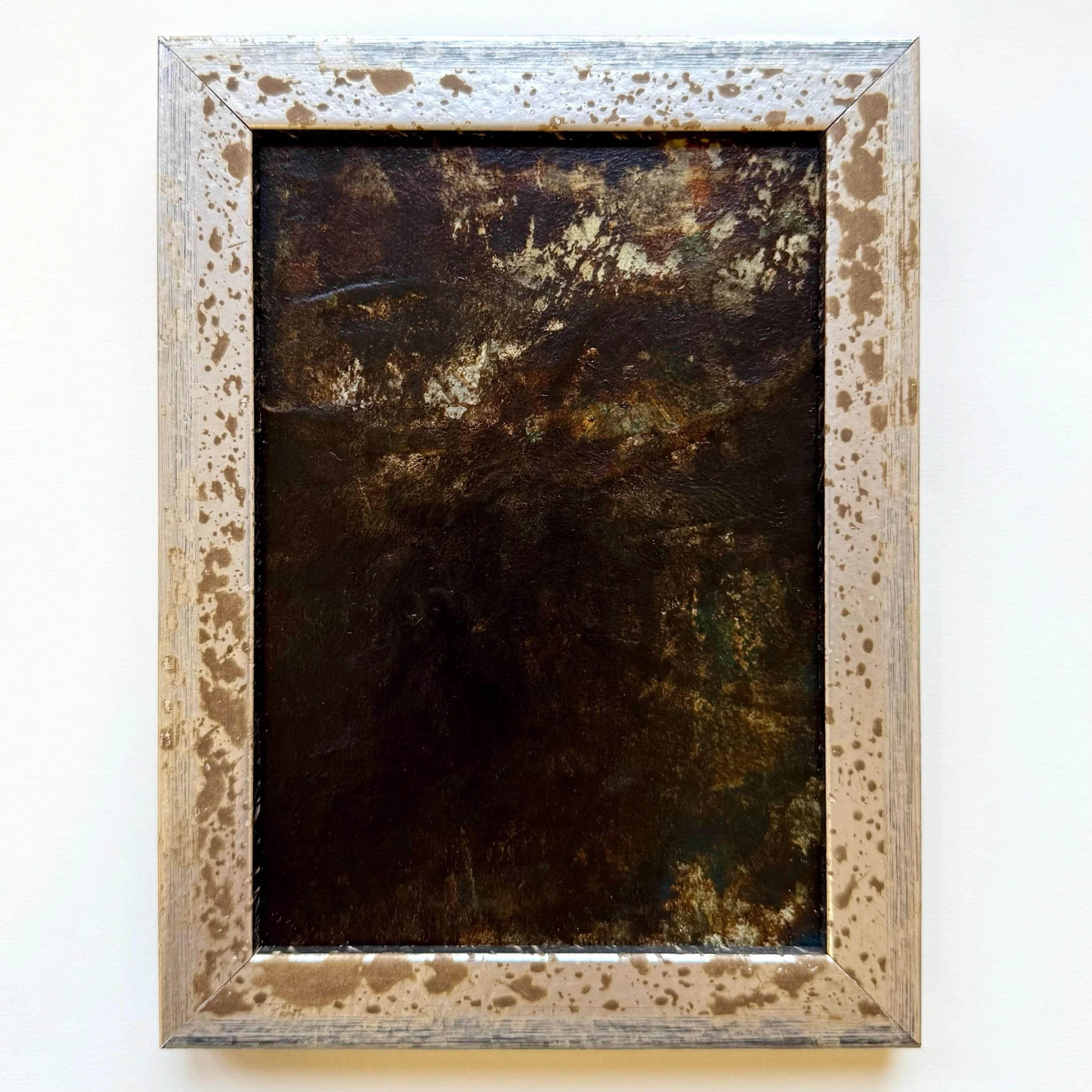  TEXTURED ACRYLIC PAINTING  6” X 8”  $300   