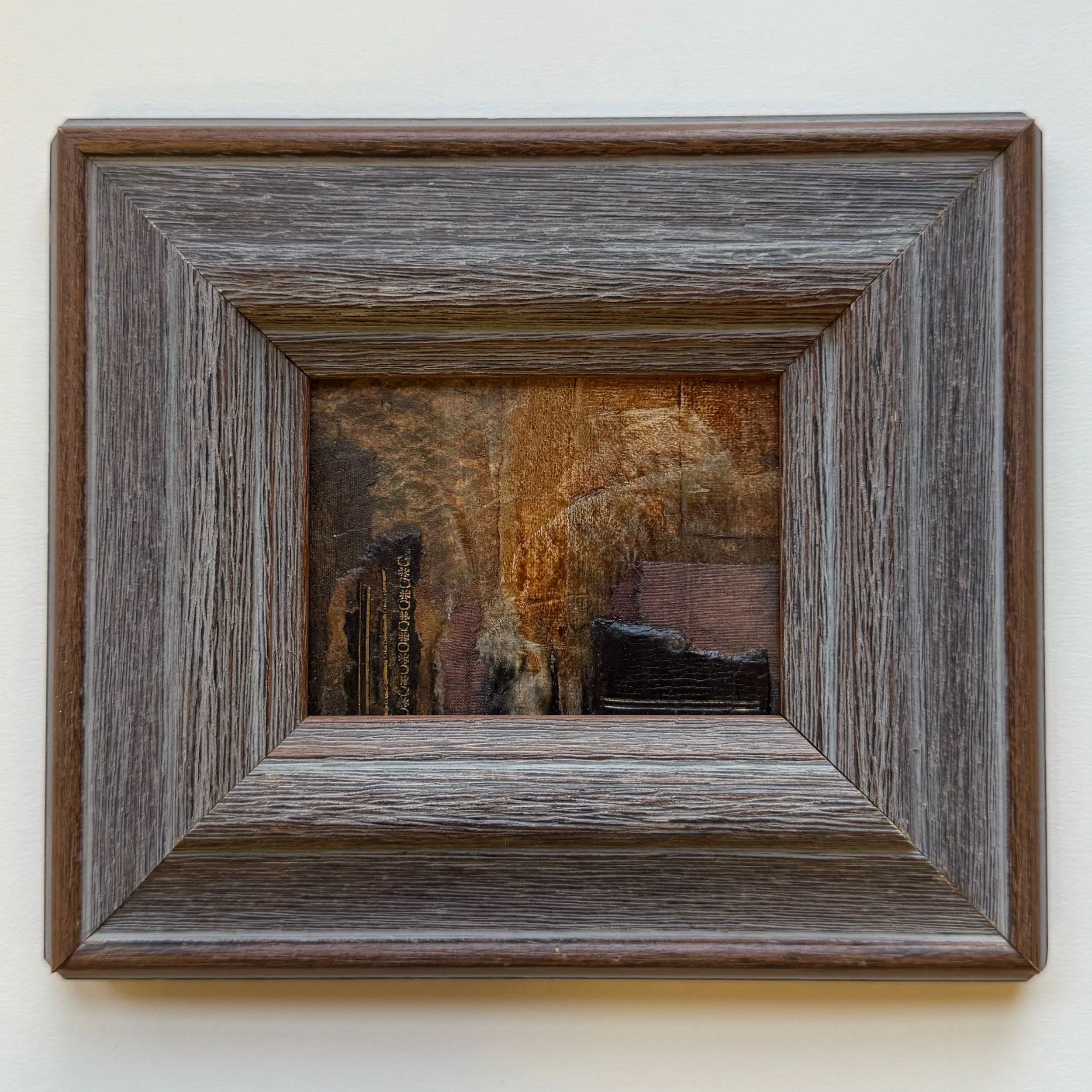  VINTAGE BOOK COLLAGE  5 3/4” X 6 3/4”  $150 