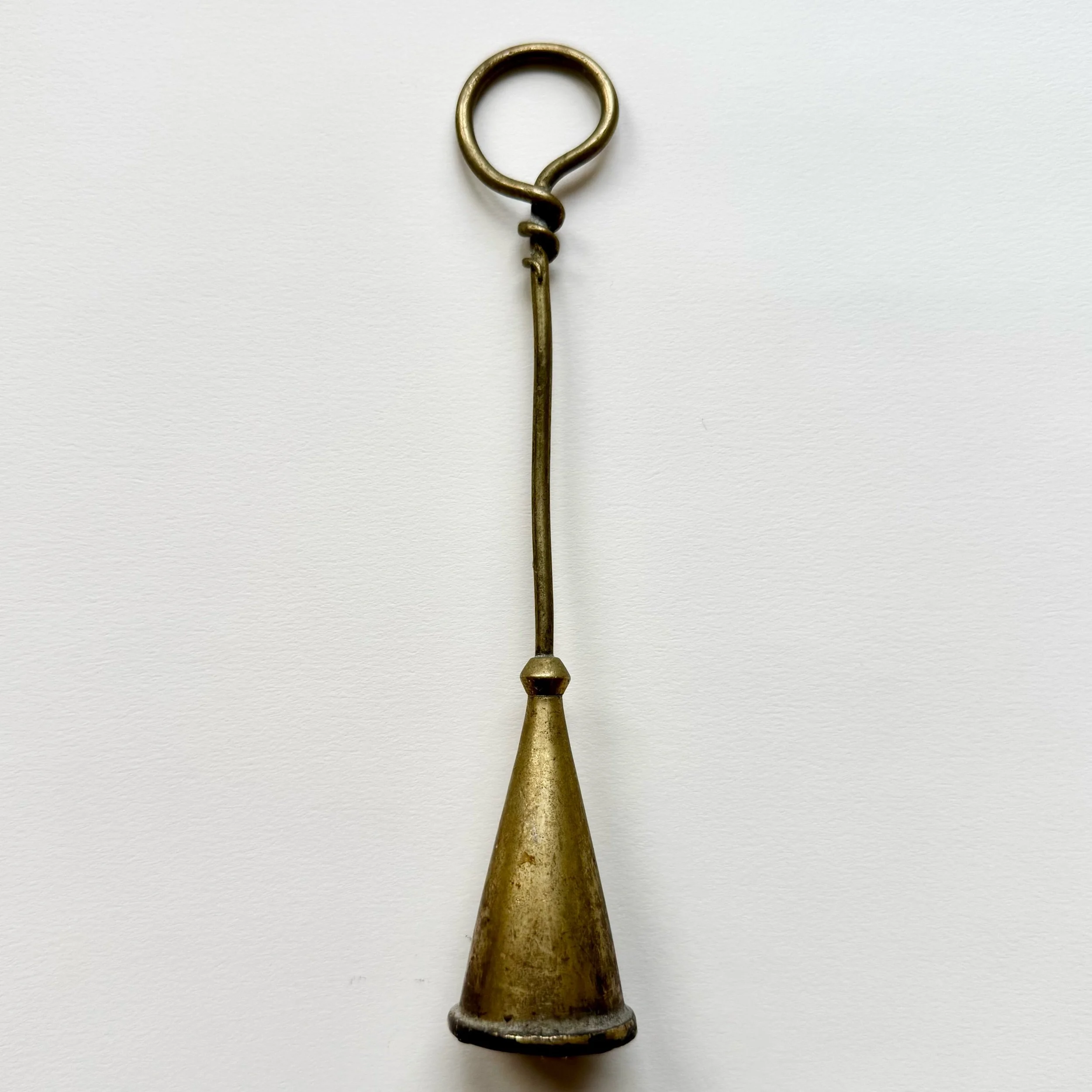  VINTAGE CANDLE SNUFFER  1” x 6”  $20  SOLD   
