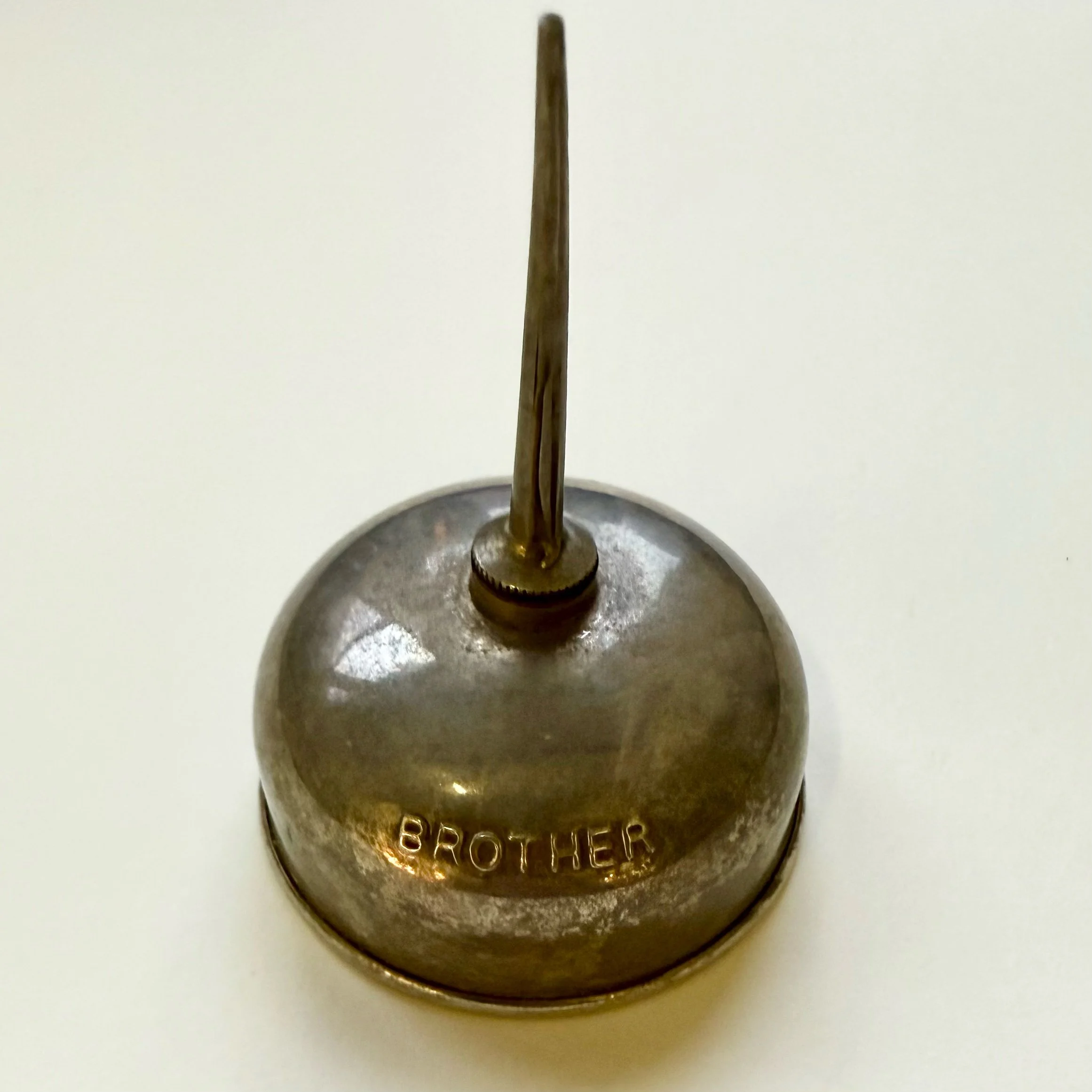  SMALL VINTAIL OIL CAN  2” x 3”  $20 