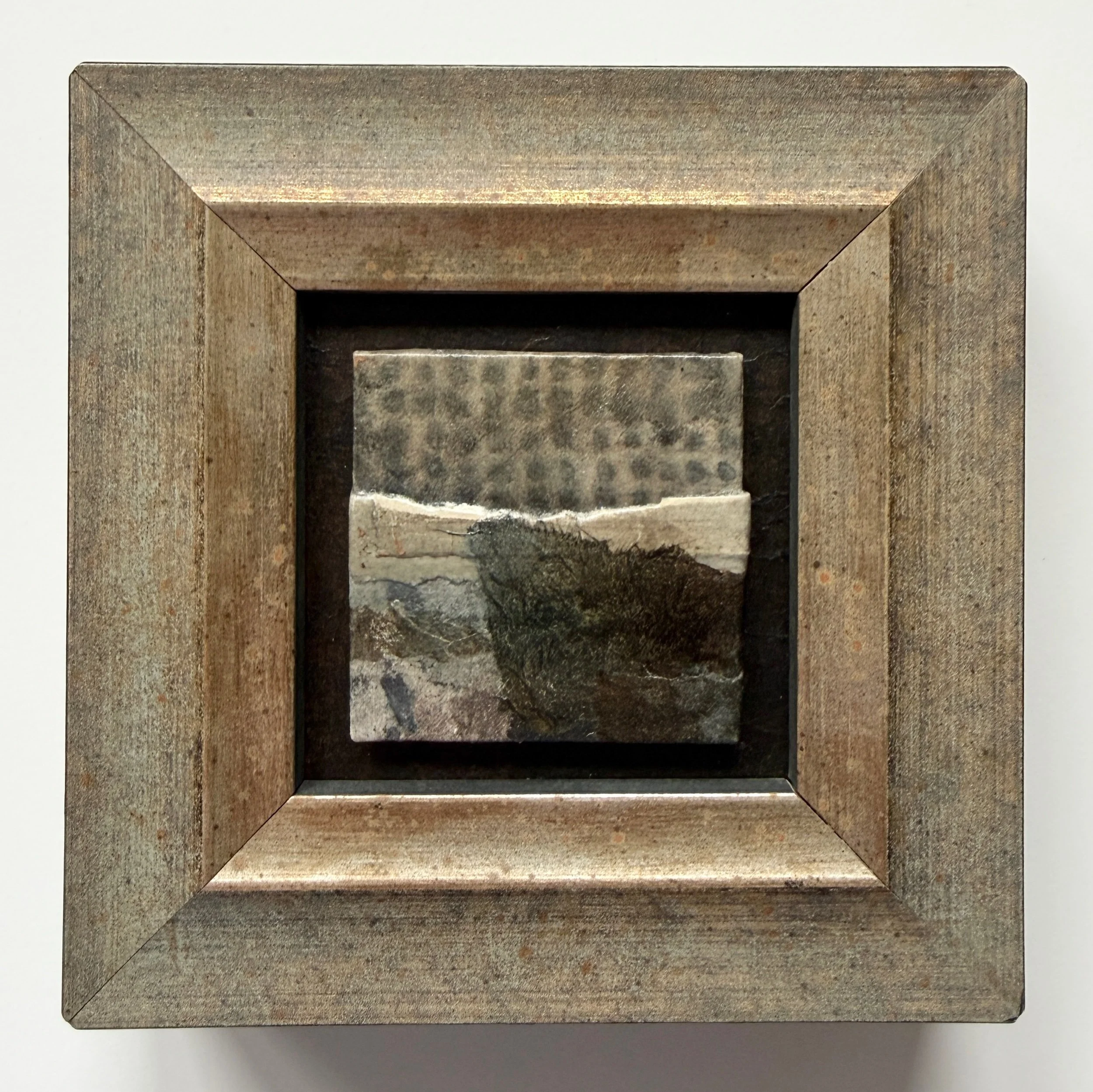  MIXED MEDIA COLLAGE  5” x 5”     