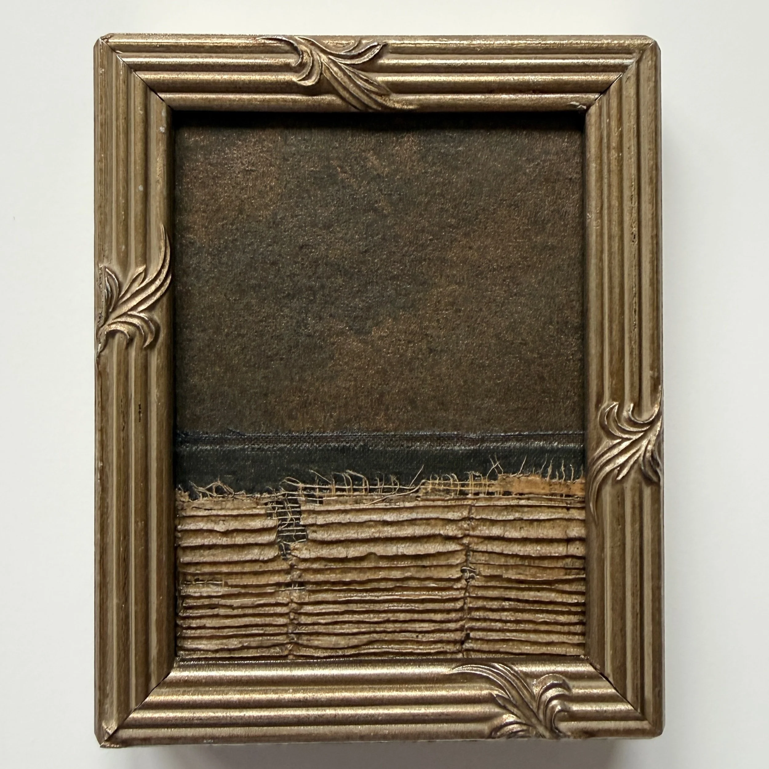  VINTAGE BOOK COLLAGE  3 3/4” x 4 3/4”     