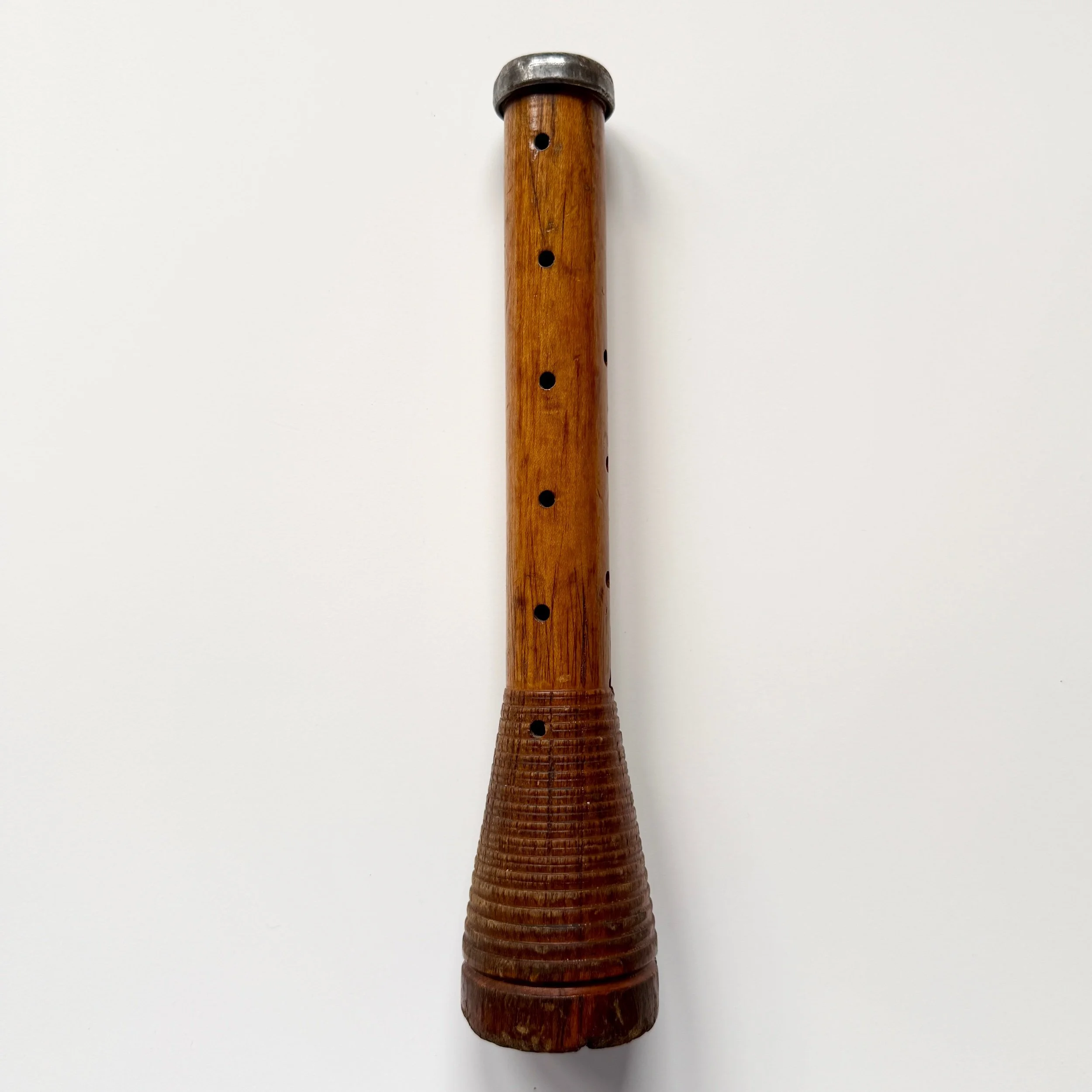  VINTAGE WOODEN BEEHIVE SPOOL  2 1/2” x 12”   