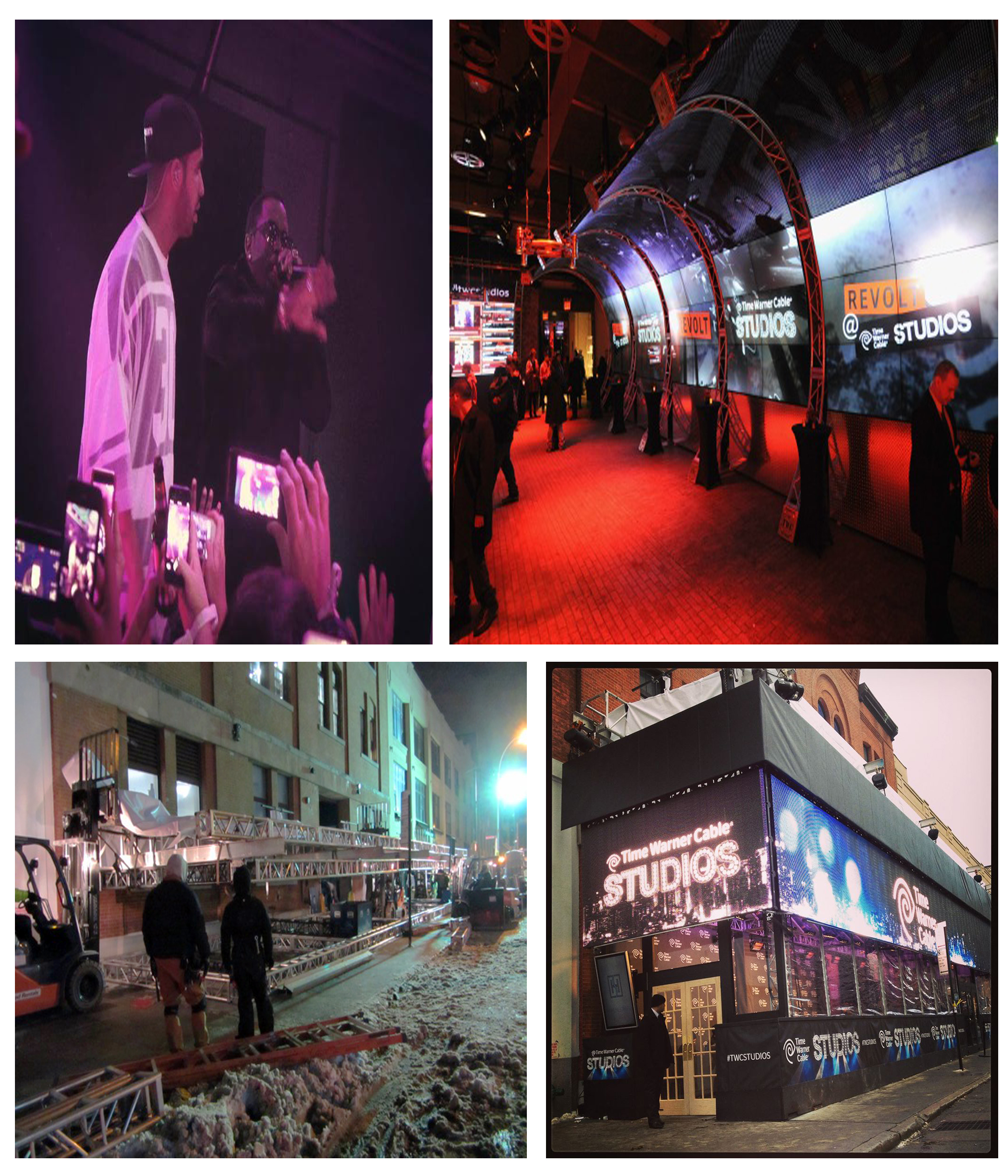 Time Warner Cable Studios Superbowl Party