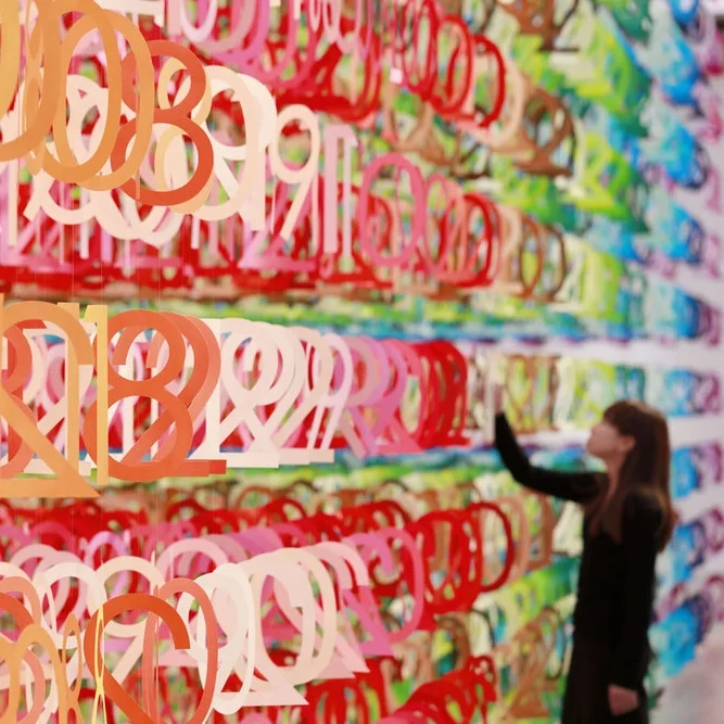 Emmanuelle Moureaux’s “Forest of Numbers” 