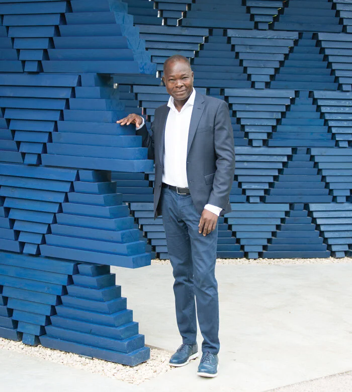 ARCHITECTURE IN BLUE: FRANCIS KÉRÉ'S SERPENTINE PAVILION