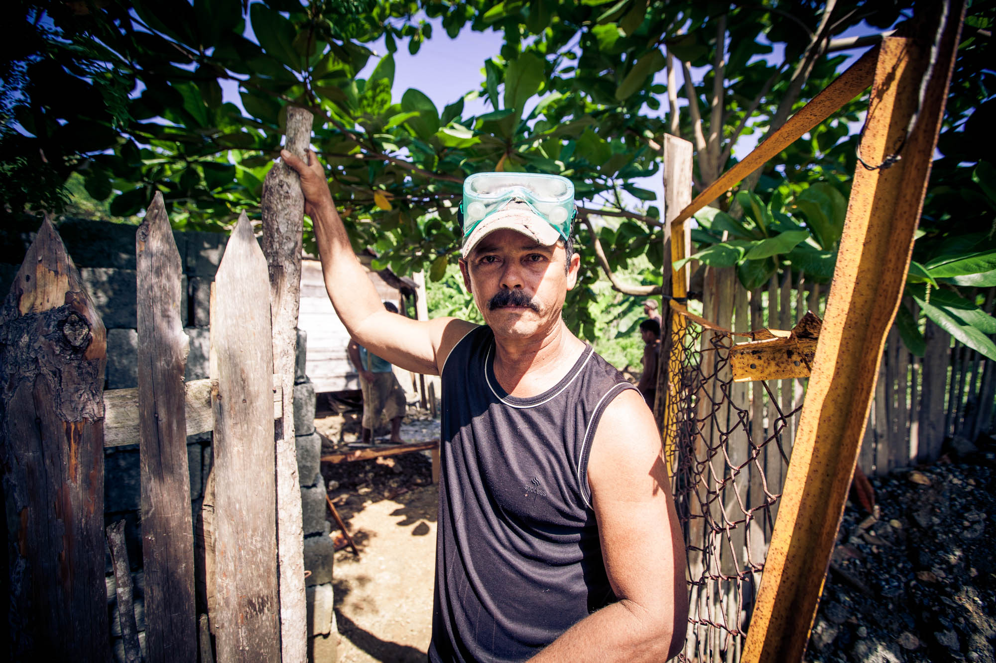 JOSÉ Often, taking the road less travelled can lead to far more rewarding experiences. We were fortunate to meet this construction worker along one of those alternate routes down a back alley road. Connecting with he and his fellow workers, hearing stories of their friends and family who have moved to the U.S., and snapping photos together brought us the simple joys that travel breeds. When we parted ways, José left us with a wholehearted farewell: “Yo deseo todo el mundo por los dos.” I desire all of the world for you two. He requested that upon our next visit to Cuba, we stop by to see his finished home, and bring along our photo of him from that day.