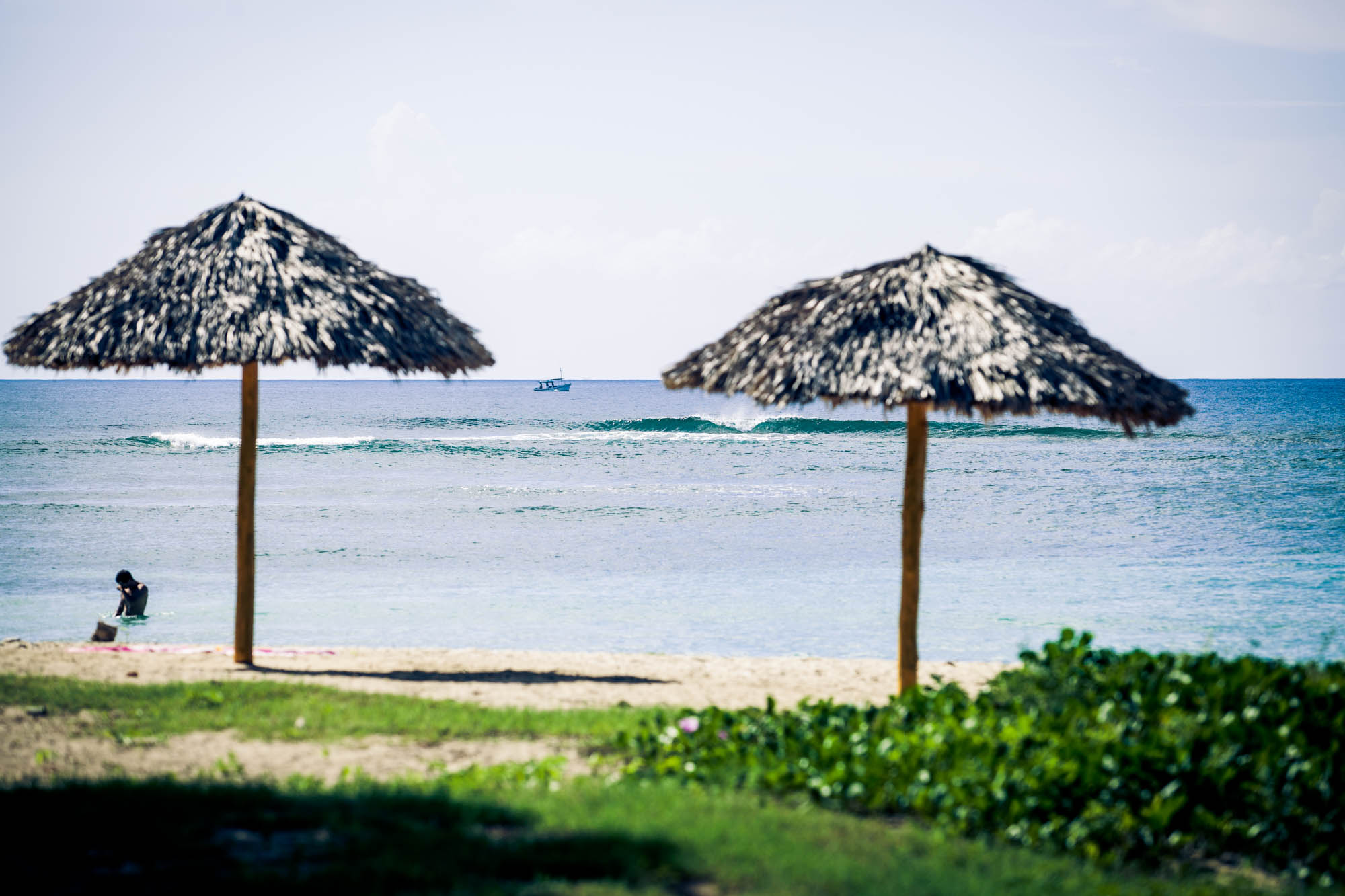 PALAPA This was a public beach in Rancho Luna. Beach goers could order beer and food from the nearby restaurants without even lifting a finger. The prices were reasonable and the atmosphere was perfect. 