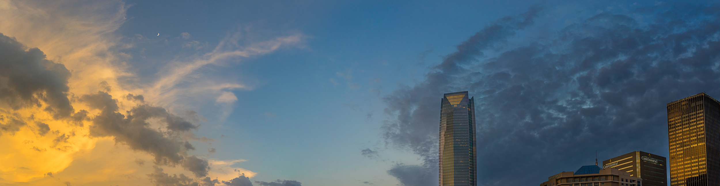This image was taken the first night after a storm. 
