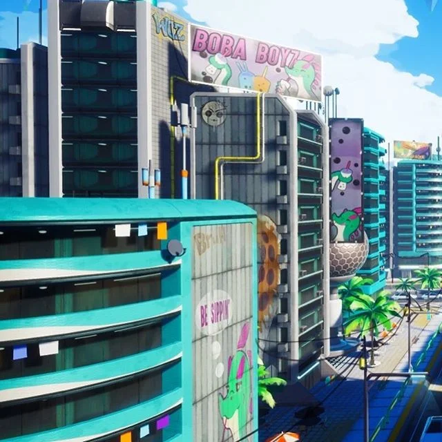 Always be sippin&rsquo;! Boba Boyz is a constant presence throughout our tropical city. Nothing like the sweet sugary rush of bubble tea as giant robots duke it out overhead!