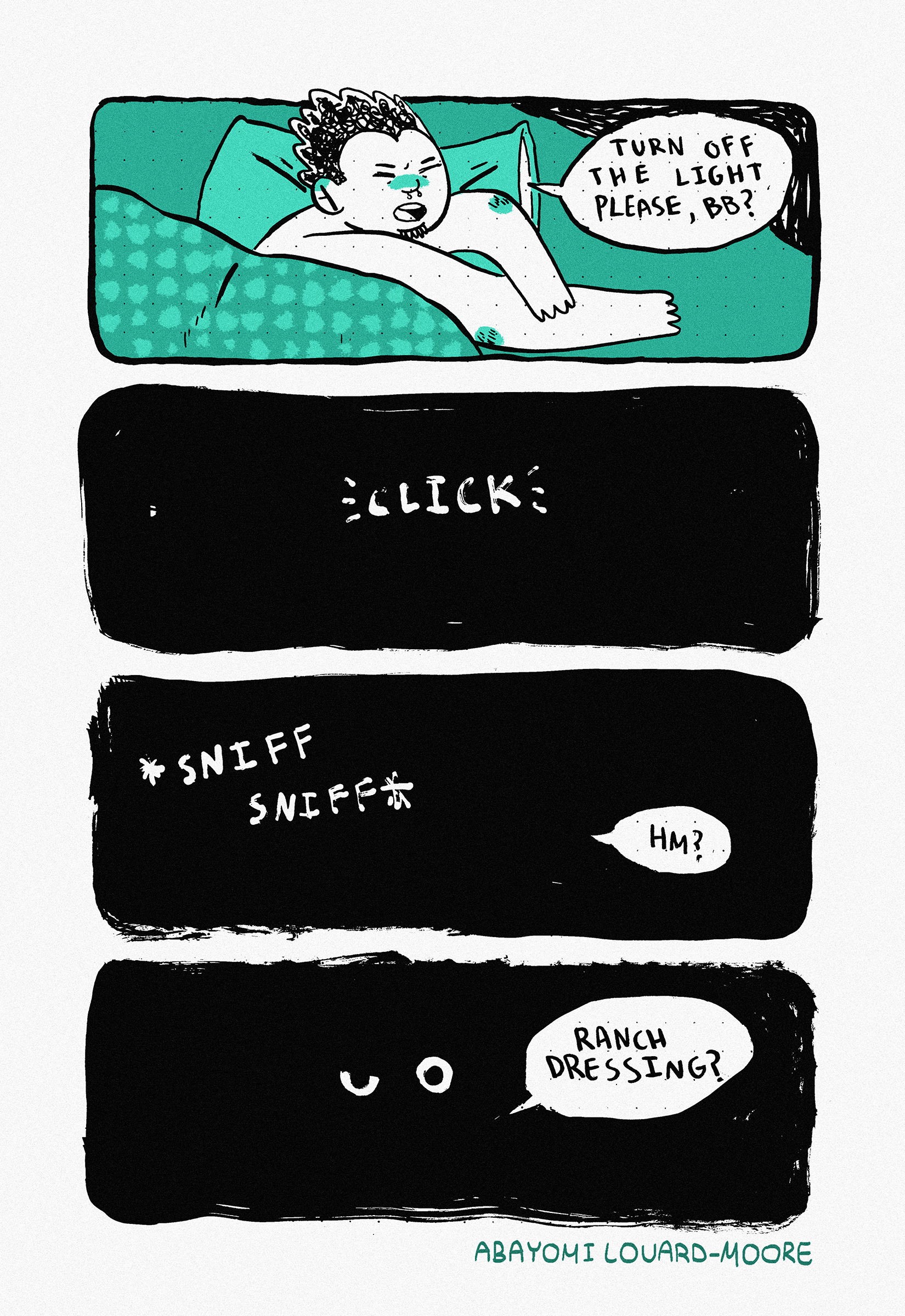 Oh, winter nights, when the smell of ranch dressing wafts through the house, warming our souls.