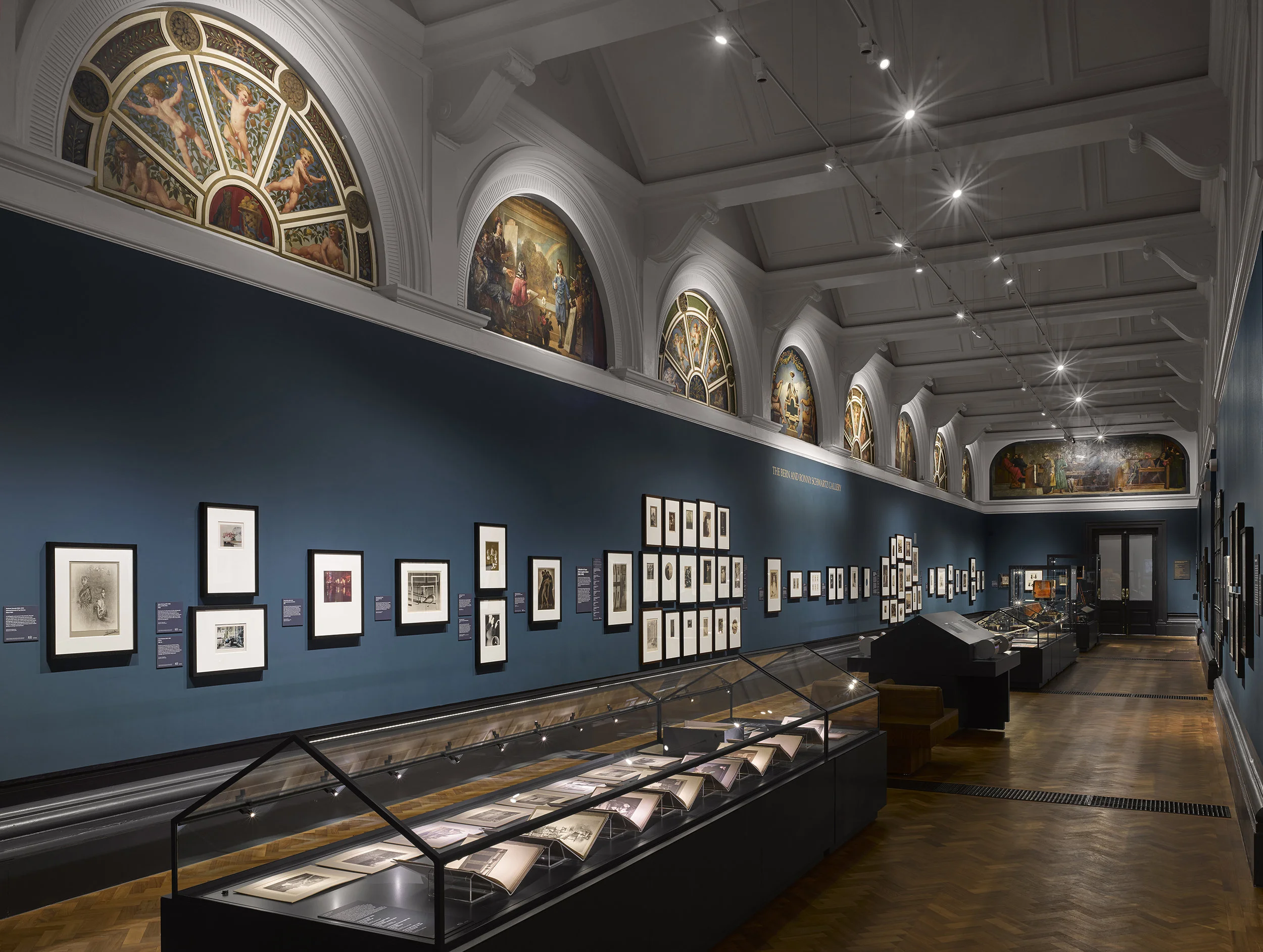 The Bern and Ronny Schwartz Gallery in the new Photography Centre of the Victoria and Albert Museum, London. The Foundation was the first major supporter of the project. Photo © Will Pryce