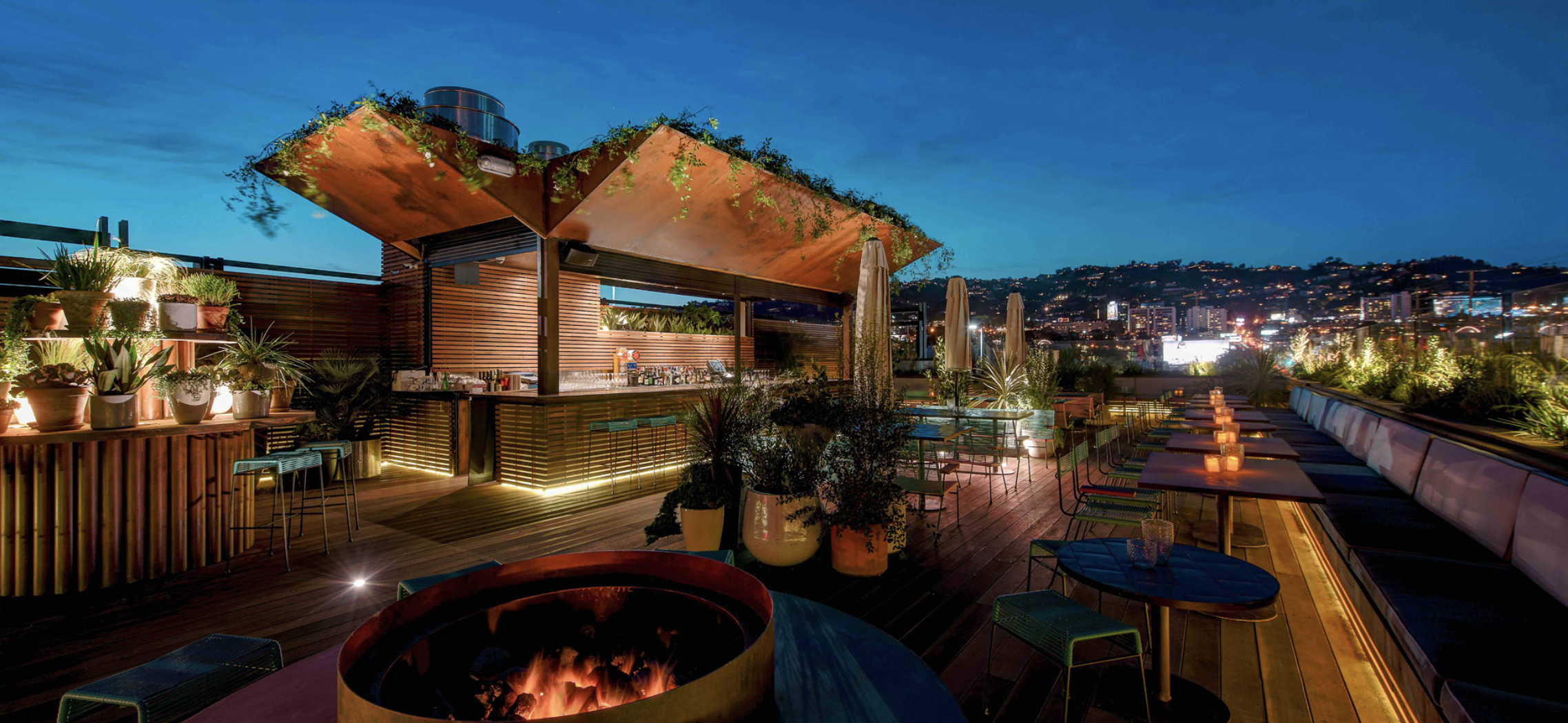 How Rainy Days and Rooftop Bars Can Still Go Together