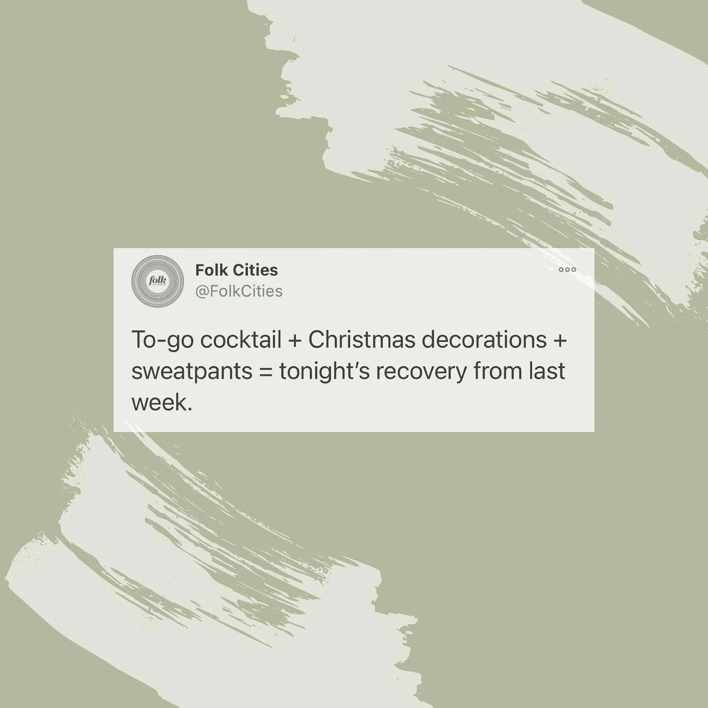 No, it&rsquo;s NOT too early to decorate for the holidays after last week and THIS YEAR. Link in bio for 14 spots you can order a to-go cocktail (or two) tonight cuz who else is feeling fatigued after the emotions of last week&rsquo;s election AND ti