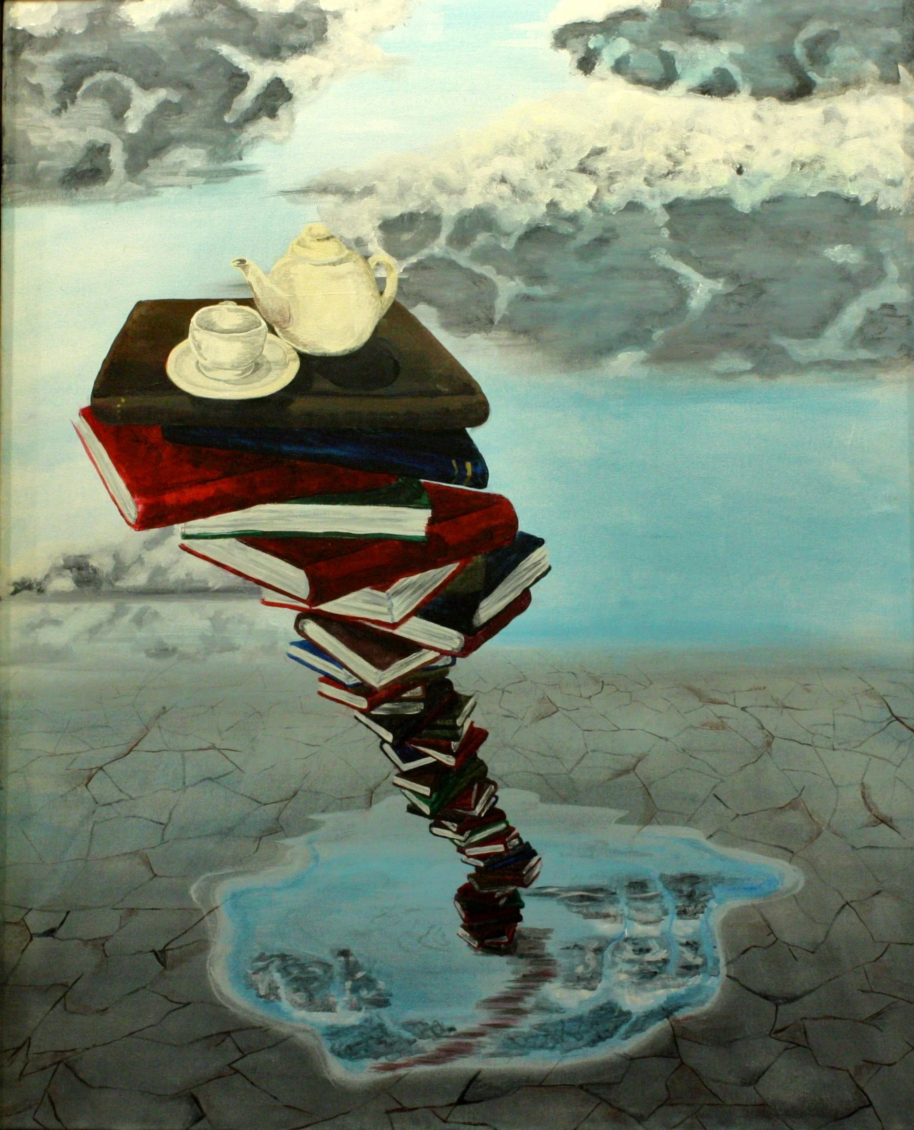   acrylic on canvas, 24"x36", 2010.&nbsp;  