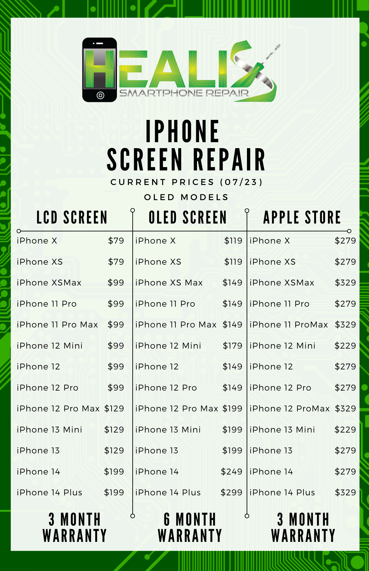 Healix Smartphone Repair Staten Island NY Repair Store