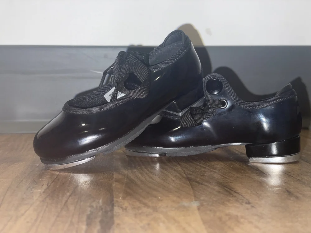 Tiny Tot Black Tap Shoes — Diamond Dance Works