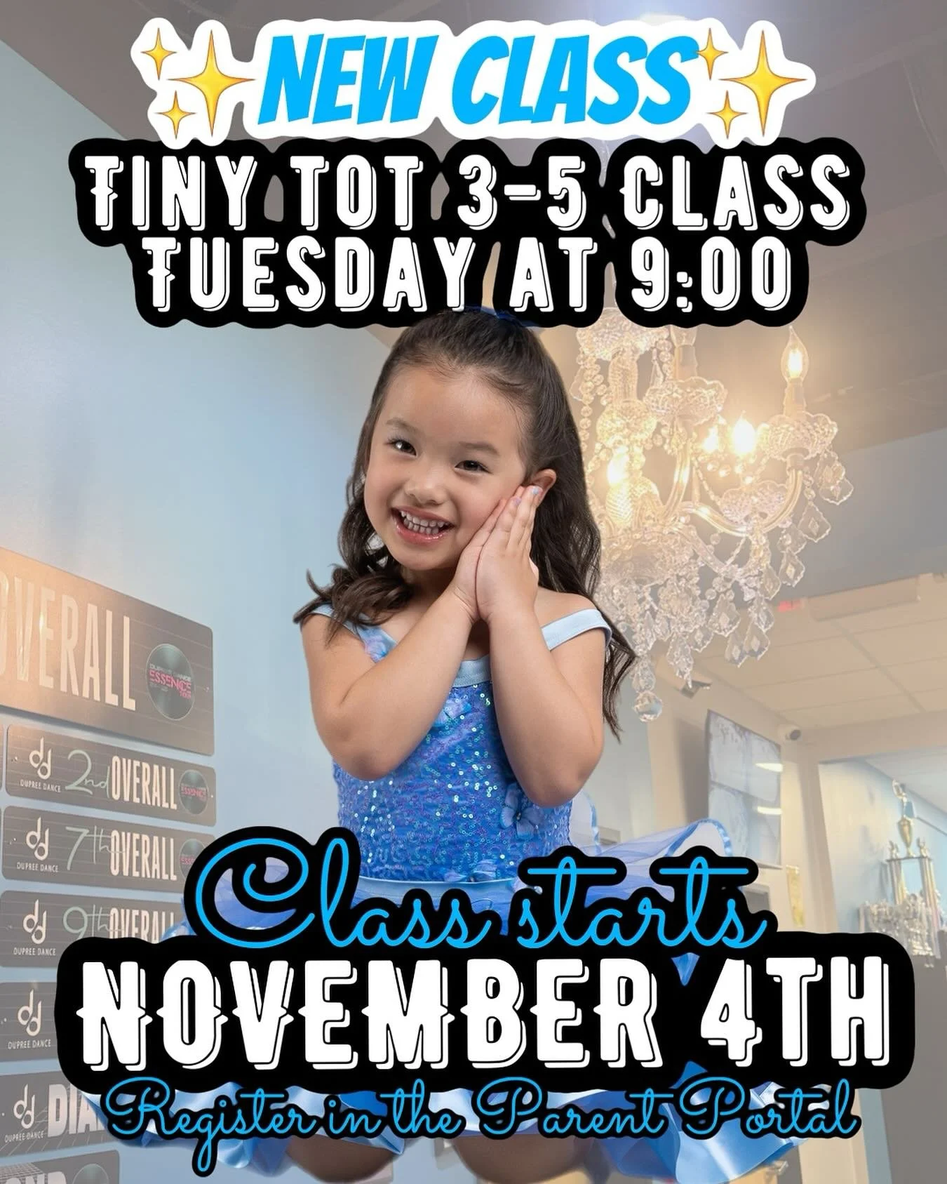 We are thrilled to share that our Tiny Tot classes are GROWING!! We have just opened a new time slot on Tuesdays at 9 am. Classes start next week, November 4th! Reserve your spot today. ππΌπ