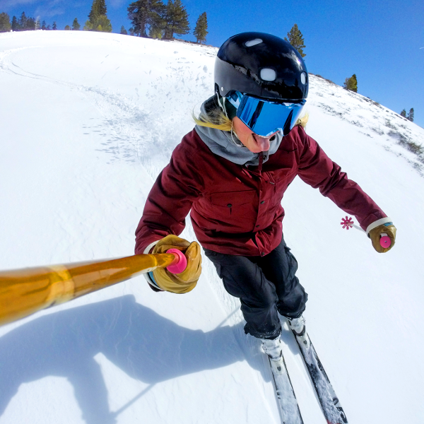 bamboo ski poles