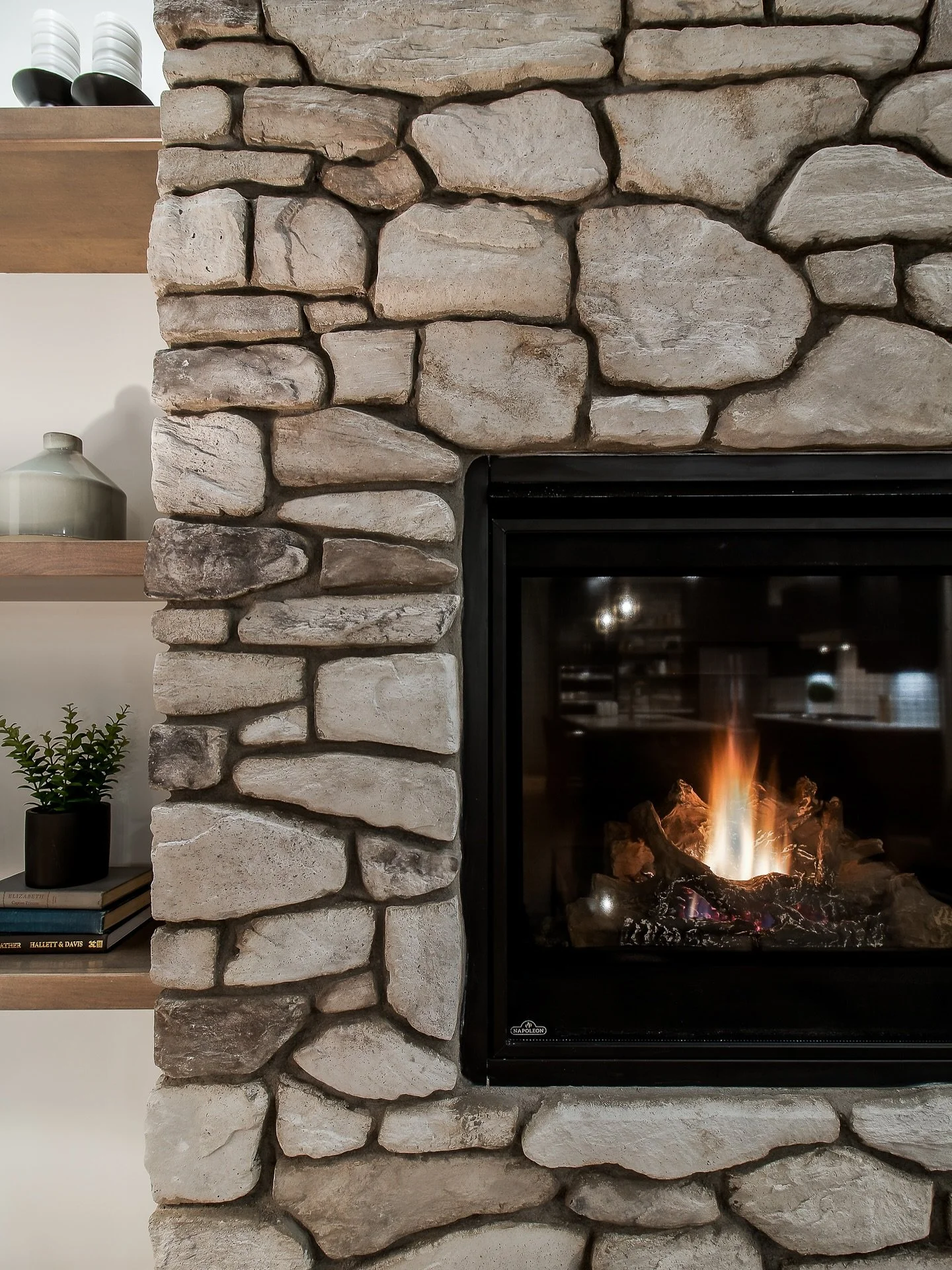 Fireplace season is here 🔥
We&rsquo;re curious &mdash; what style warms up your home best?
Cast your vote in our story poll or the comments below: a rustic + real fireplace or effortless + electric? ⚡️ 

#MathewsDesignCo #YQL #LethbridgeLocal #yqllo