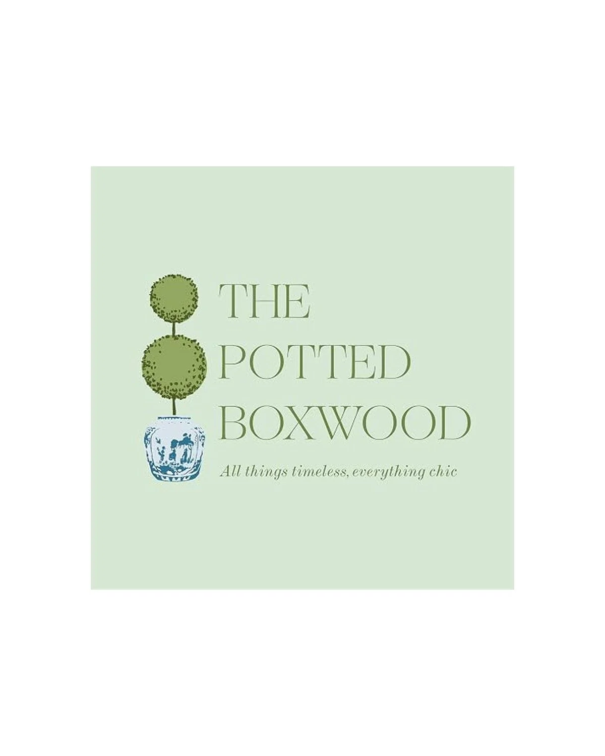 The Potted Boxwood - Beyond the Curb
