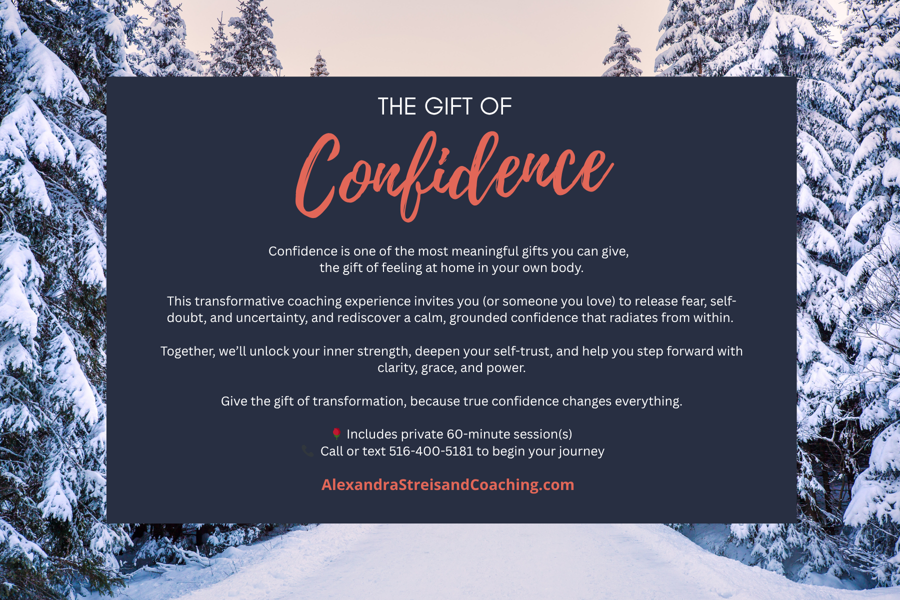 The Gift of Confidence - Gift Card