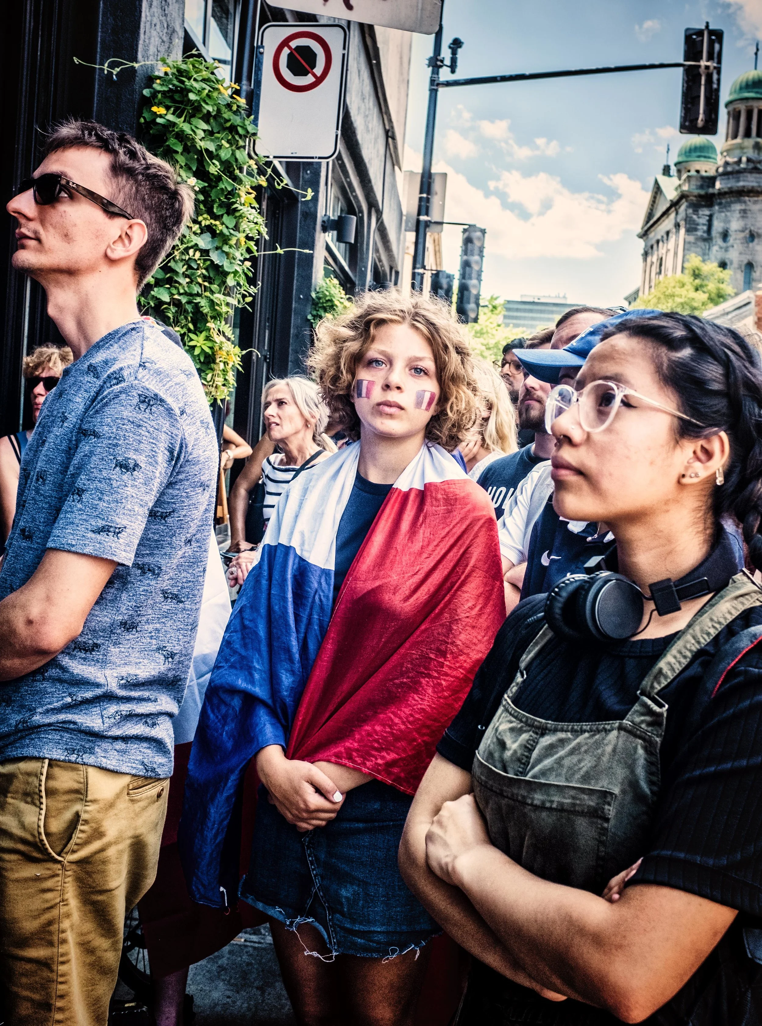 Partisan, les Bleus, Montreal