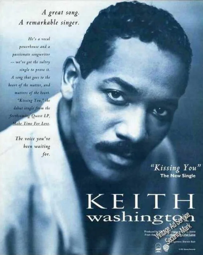 Friday Rewind- Keith Washington