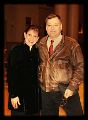 Conductor Sharon Hansen and Hagen at the world premiere in 2005.